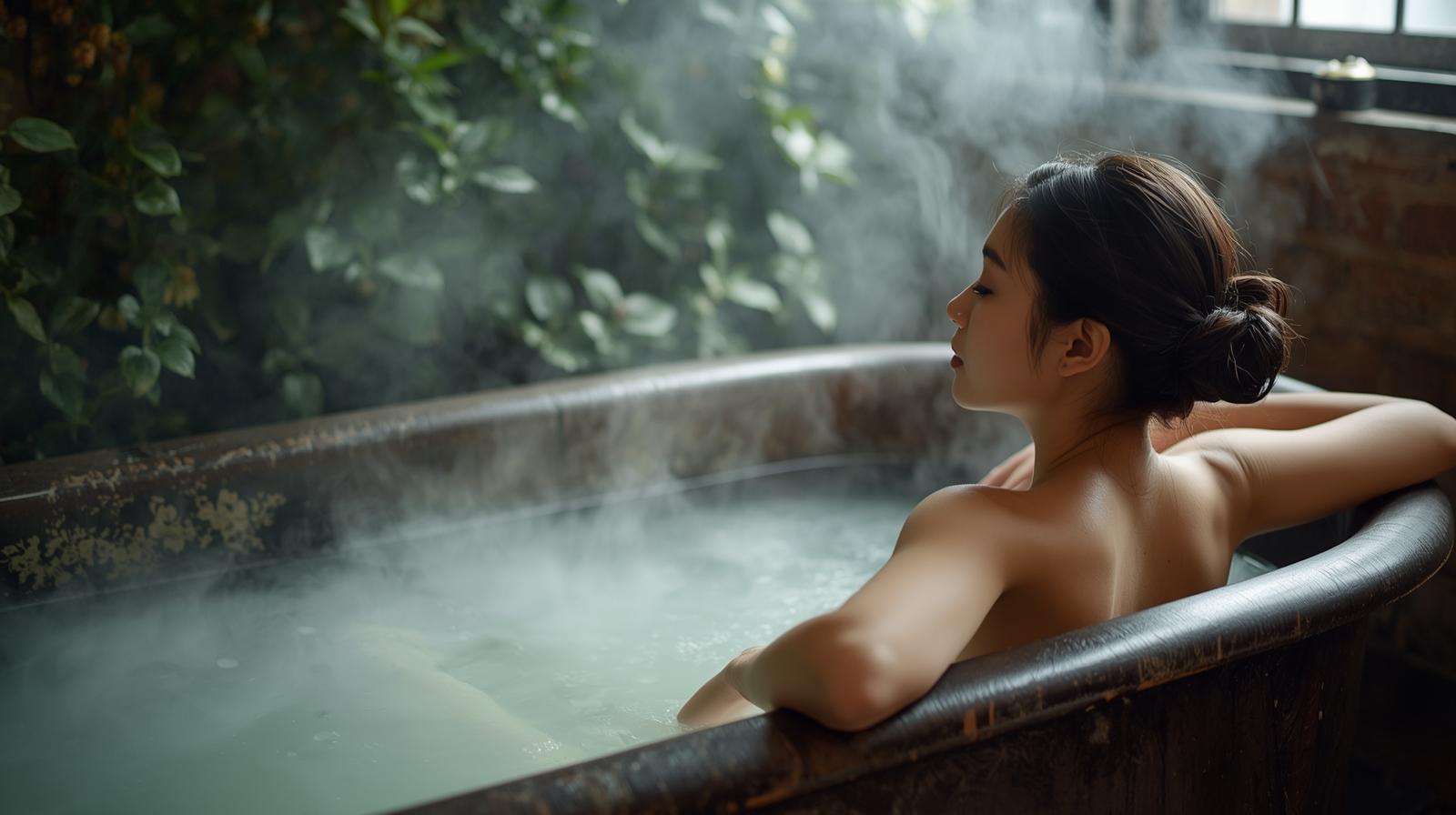 ❄ 冬の夜は、極上の薬草湯で心も体もほっと ❄
