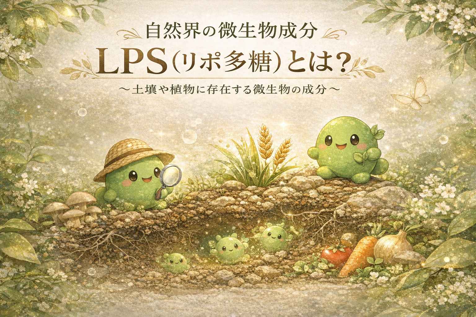 話題の成分「LPS」とは？専用ページを公開いたしました