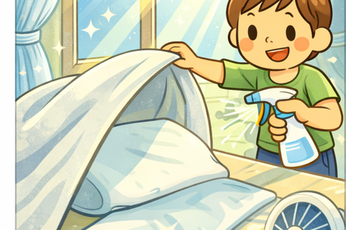 【寝具のニオイ】枕・布団の“寝汗臭”は朝の1分で変わる