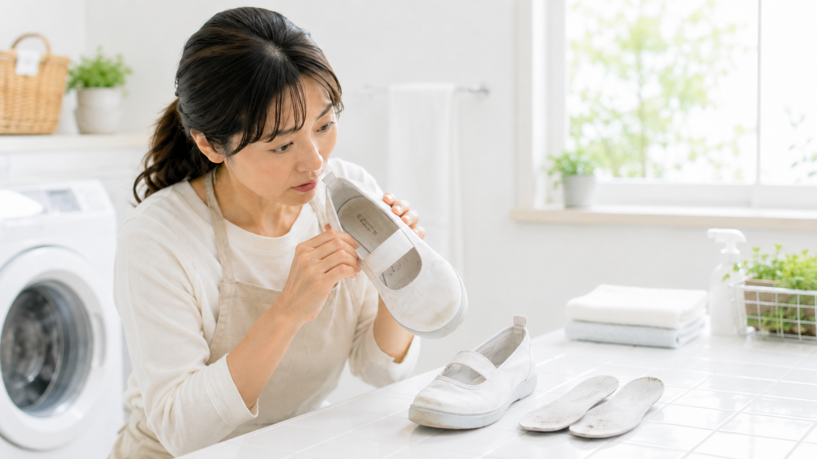 洗ったのに上履きが臭うのはなぜ？戻り臭が起こる原因と3つの見直しポイント