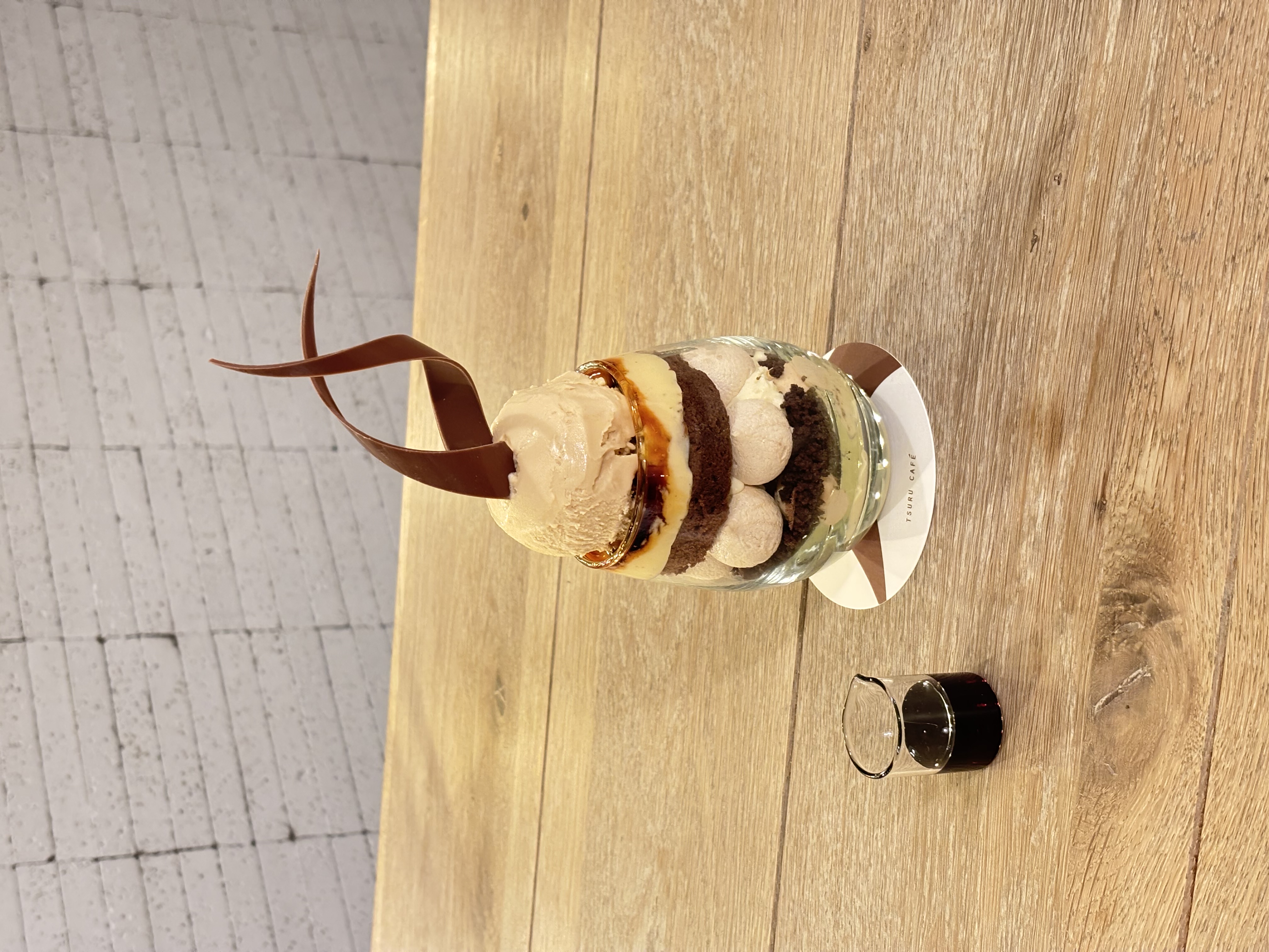 キャラメルパフェ