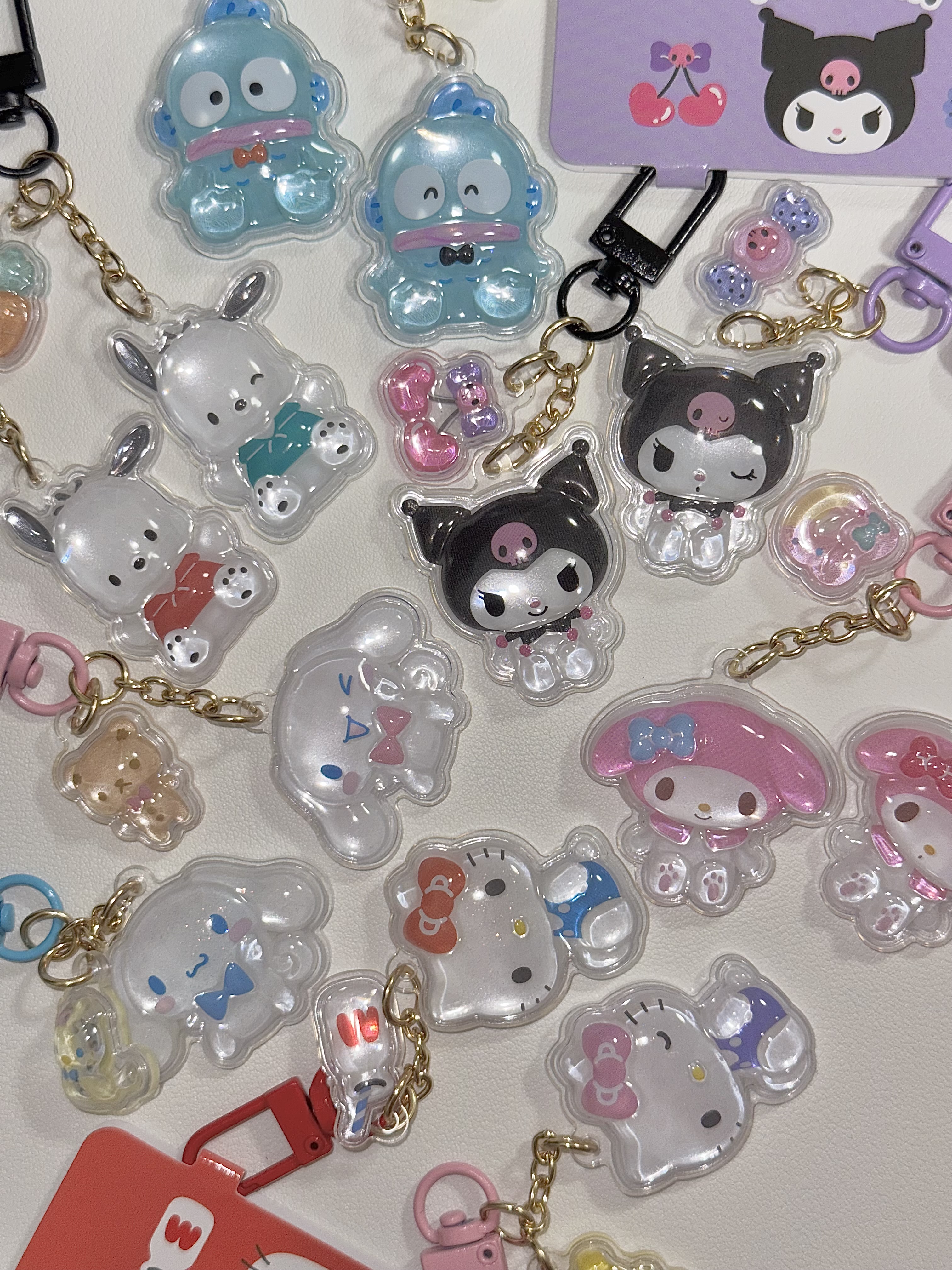 ぷっくりかわいいサンリオキーホルダー♡