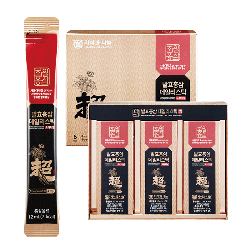 発酵紅参デイリースティック オリジナル発売