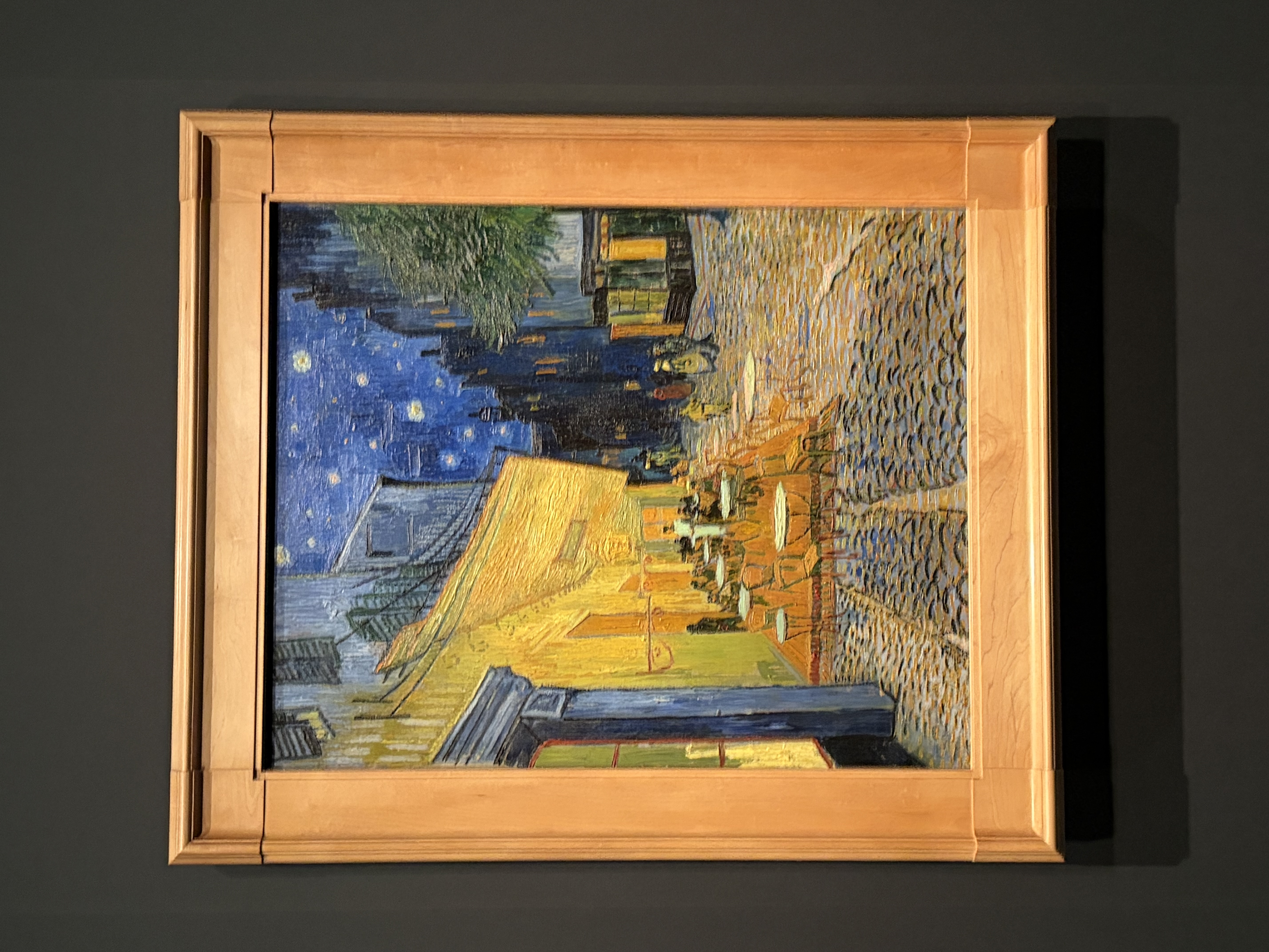 大ゴッホ展夜のカフェテラス福島展　　