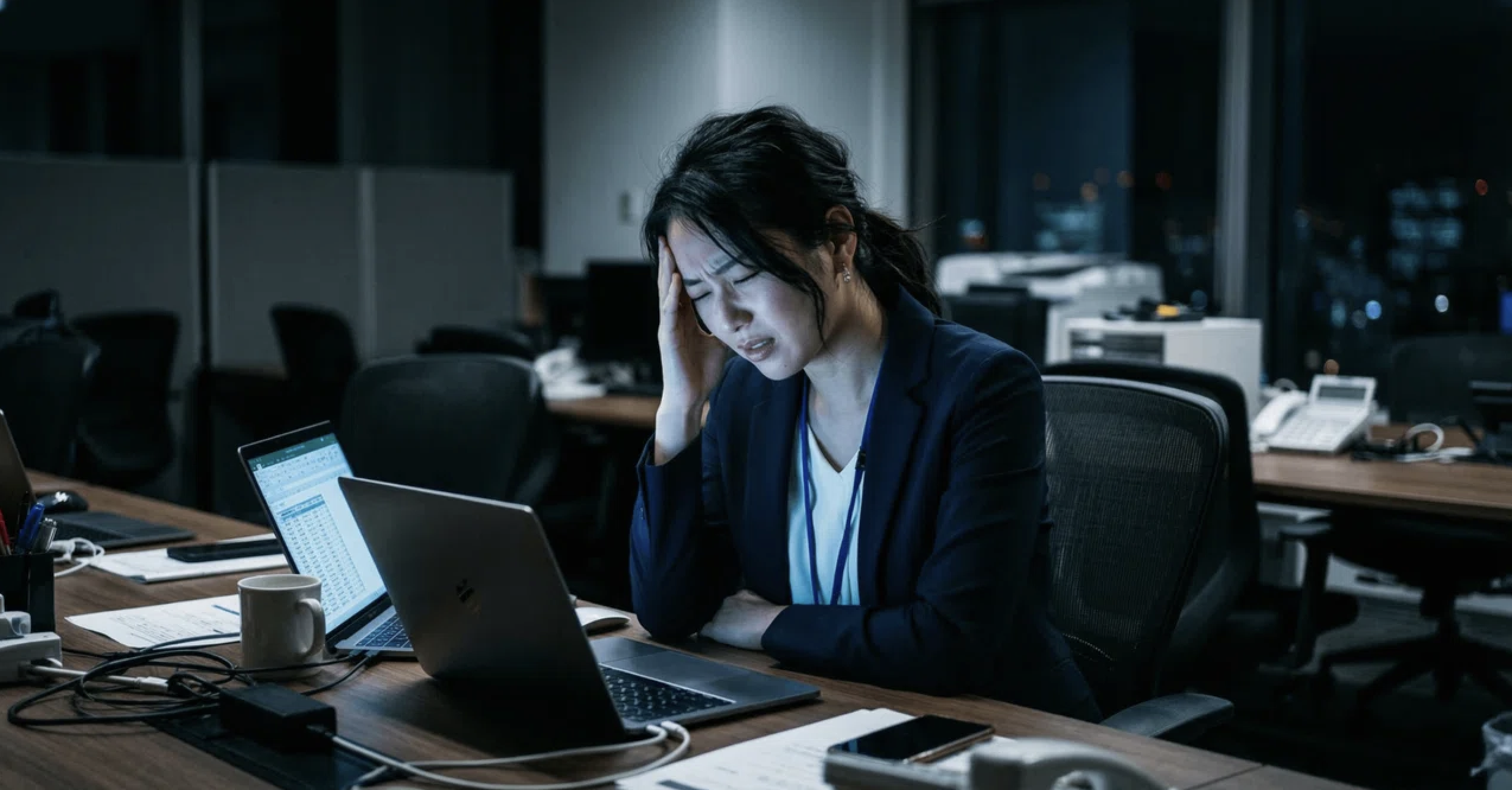 その頭痛、体質だと思っていませんか。眼精疲労と光過敏を生む「光の質」という盲点