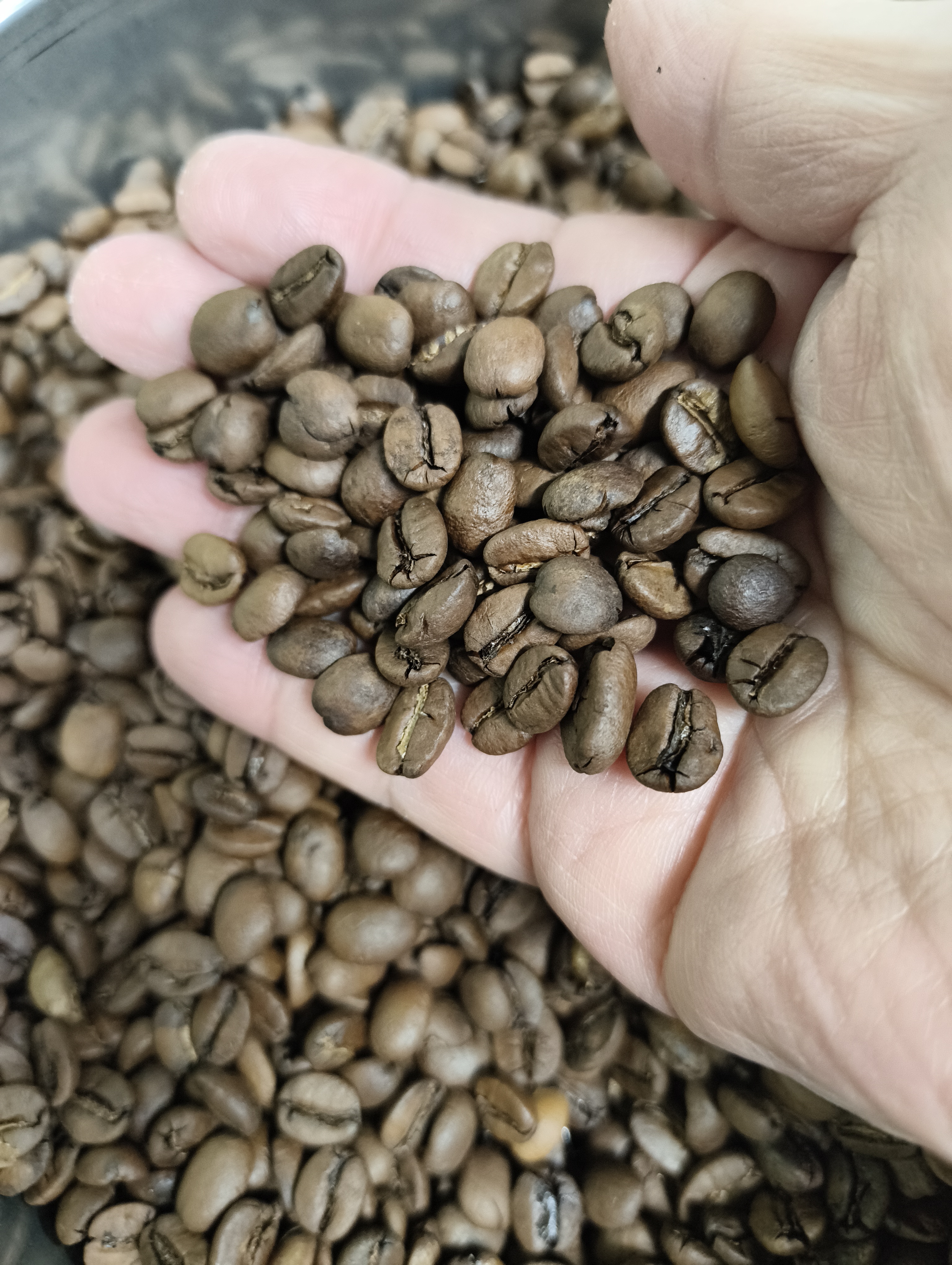 今日も今日とて焙煎焙煎……また焙煎