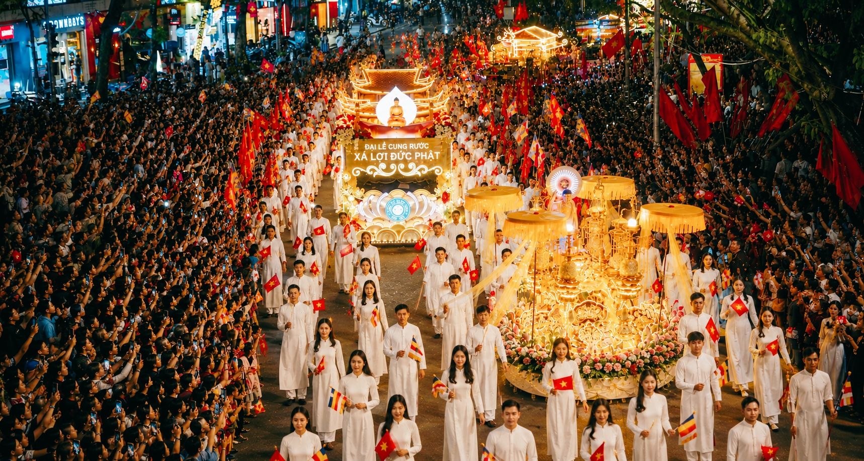 ベトナムの朝露が宿す祈り。仏誕大祭に見る、お茶の国の心