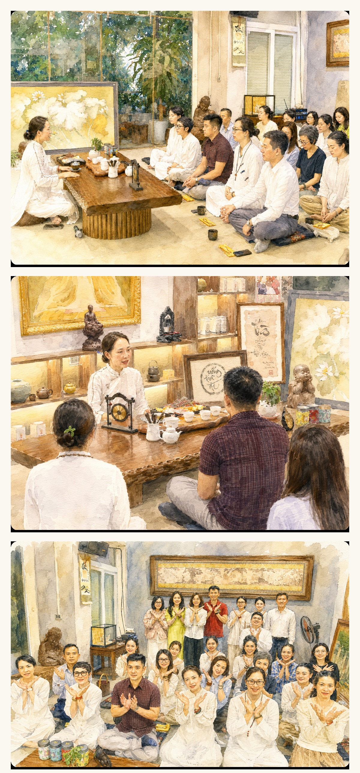 お茶がつなぐ静かな時間『瞑想茶会』