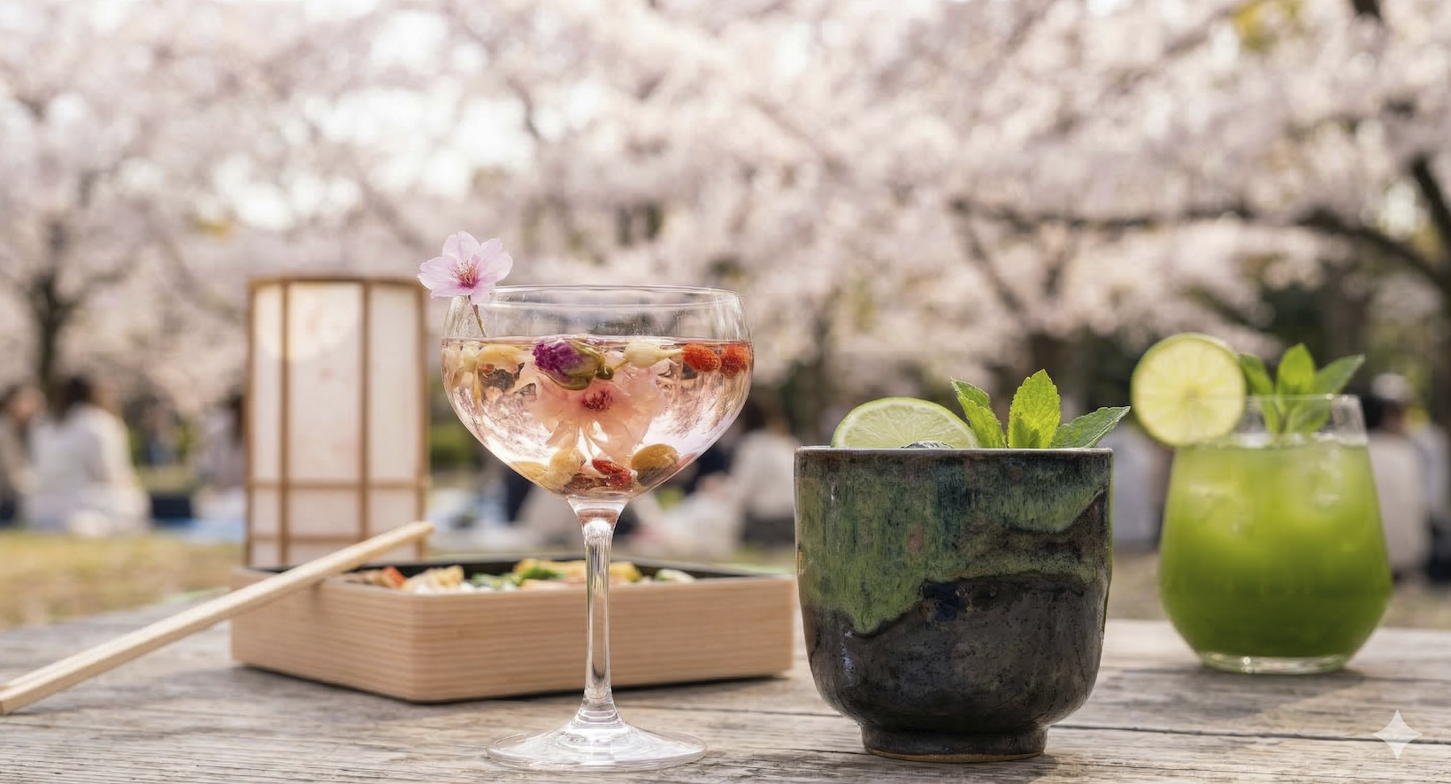 🌸上野公園もついに開花！高級ベトナム茶×お酒で彩る「大人の上質なお花見」