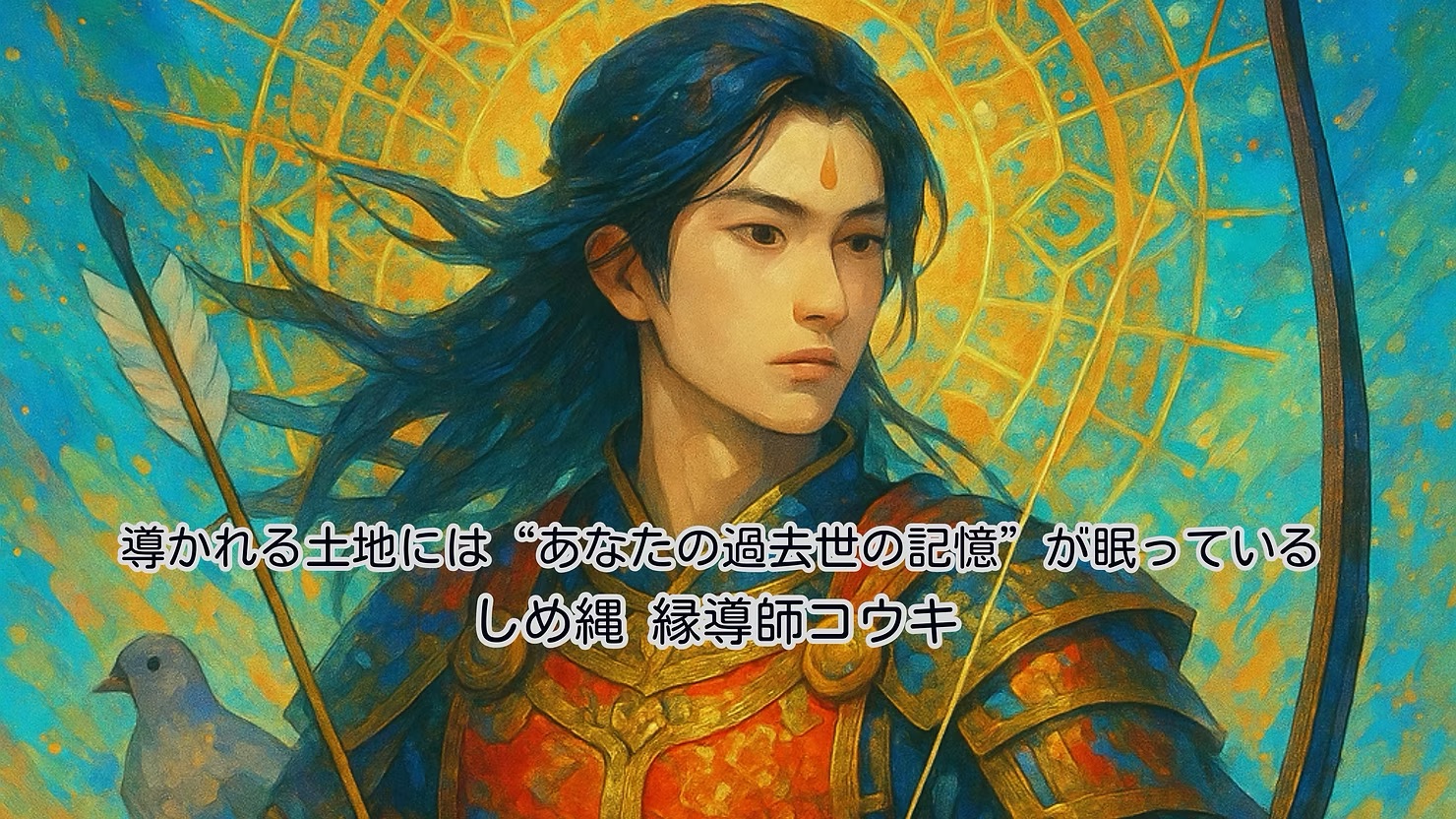 導かれる土地には“あなたの過去世の記憶”が眠っている|しめ縄 縁導師コウキ