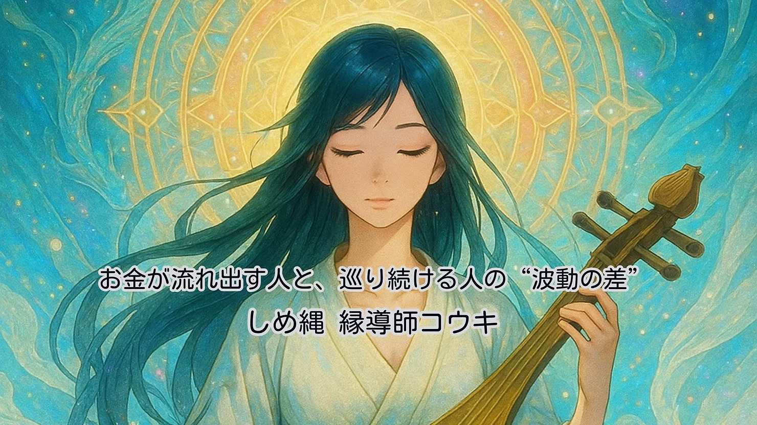 お金が流れ出す人と、巡り続ける人の“波動の差”|しめ縄 縁導師コウキ