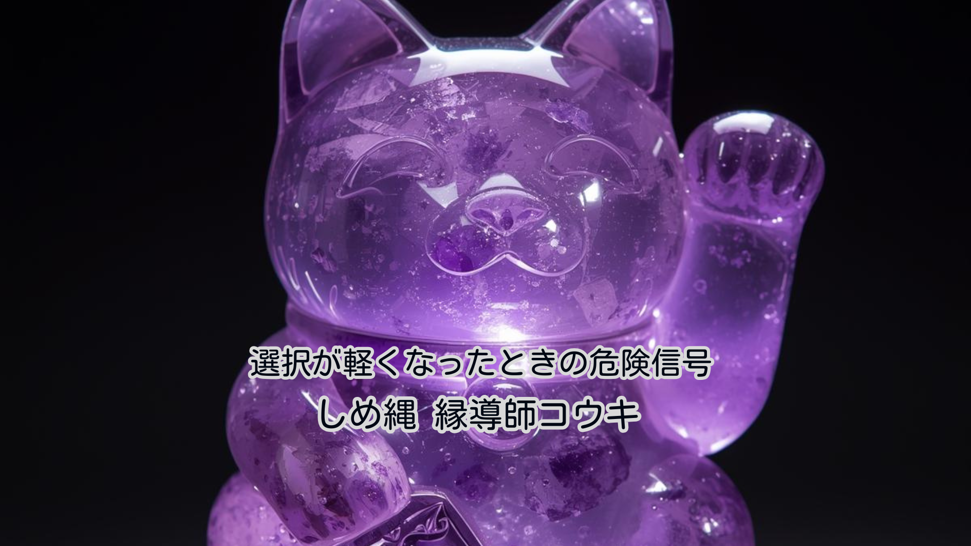 選択が軽くなったときの危険信号