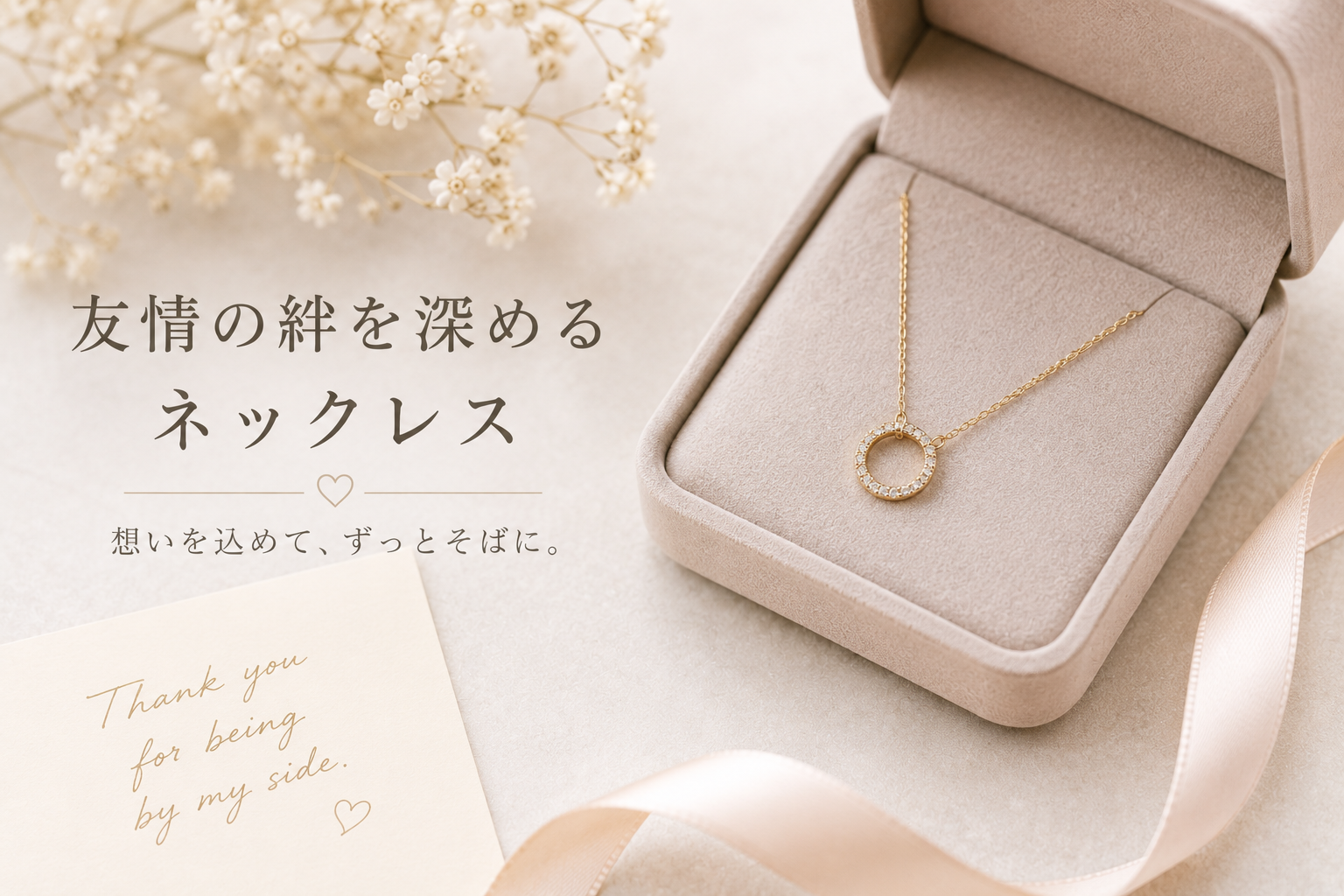 友情の絆を深めるネックレス:同性へのプレゼントに込められたメッセージ(意味)と選び方の流儀
