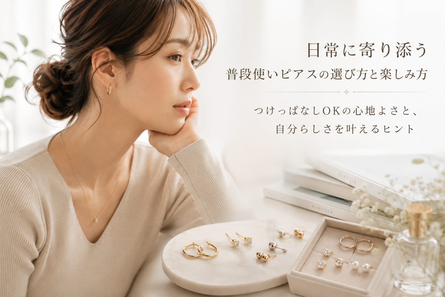 日常に寄り添う「普段使い」ピアスの選び方と楽しみ方