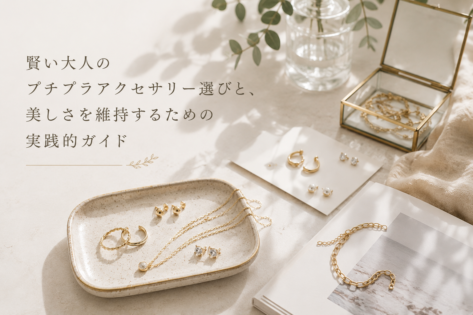 賢い大人のプチプラアクセサリー選びと、美しさを維持するための実践的ガイド