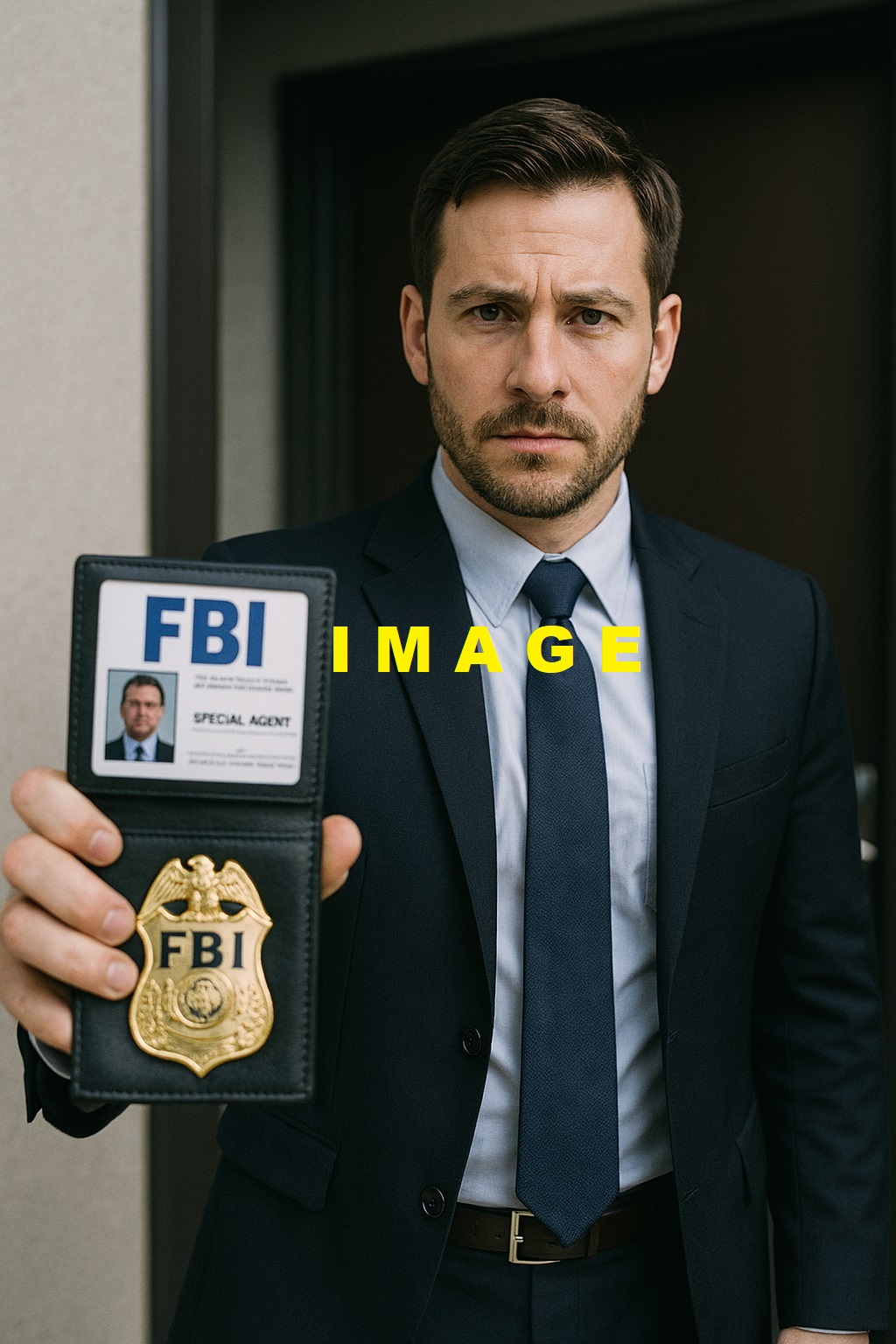 【オーダーメイド】本格FBI ID & バッジがあなたのお名前で実現