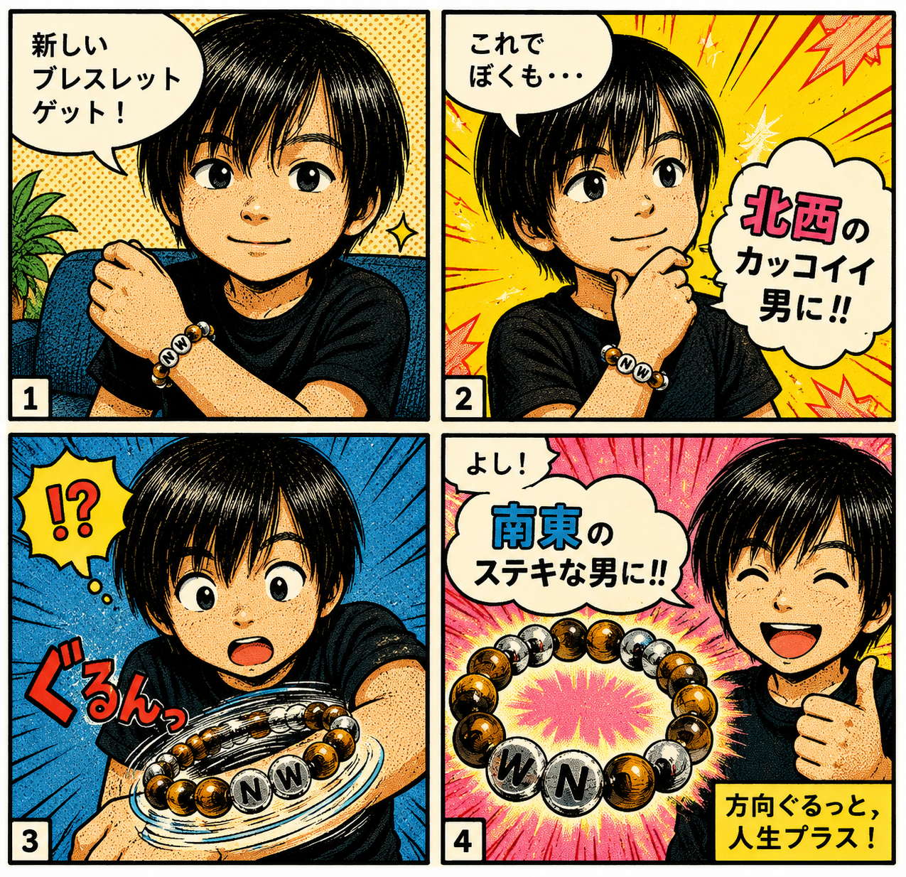 北西の男?南東?Natusto Whisperよりイニシャルブレス好評販売中♬