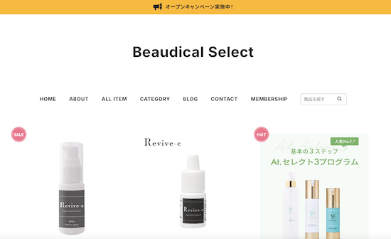 ビューディカルセレクトオープンしました