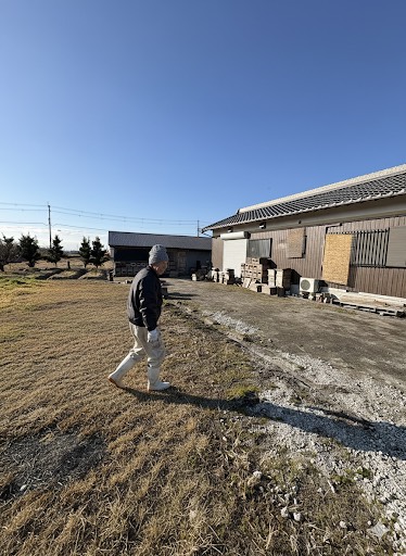 養蜂家のおじいちゃんです
