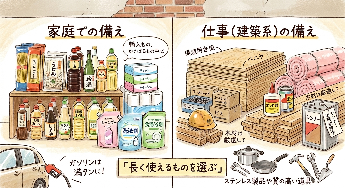 雑談シリーズ①ホルムズ海峡と原油高で考えた。買ったものまとめてみた。