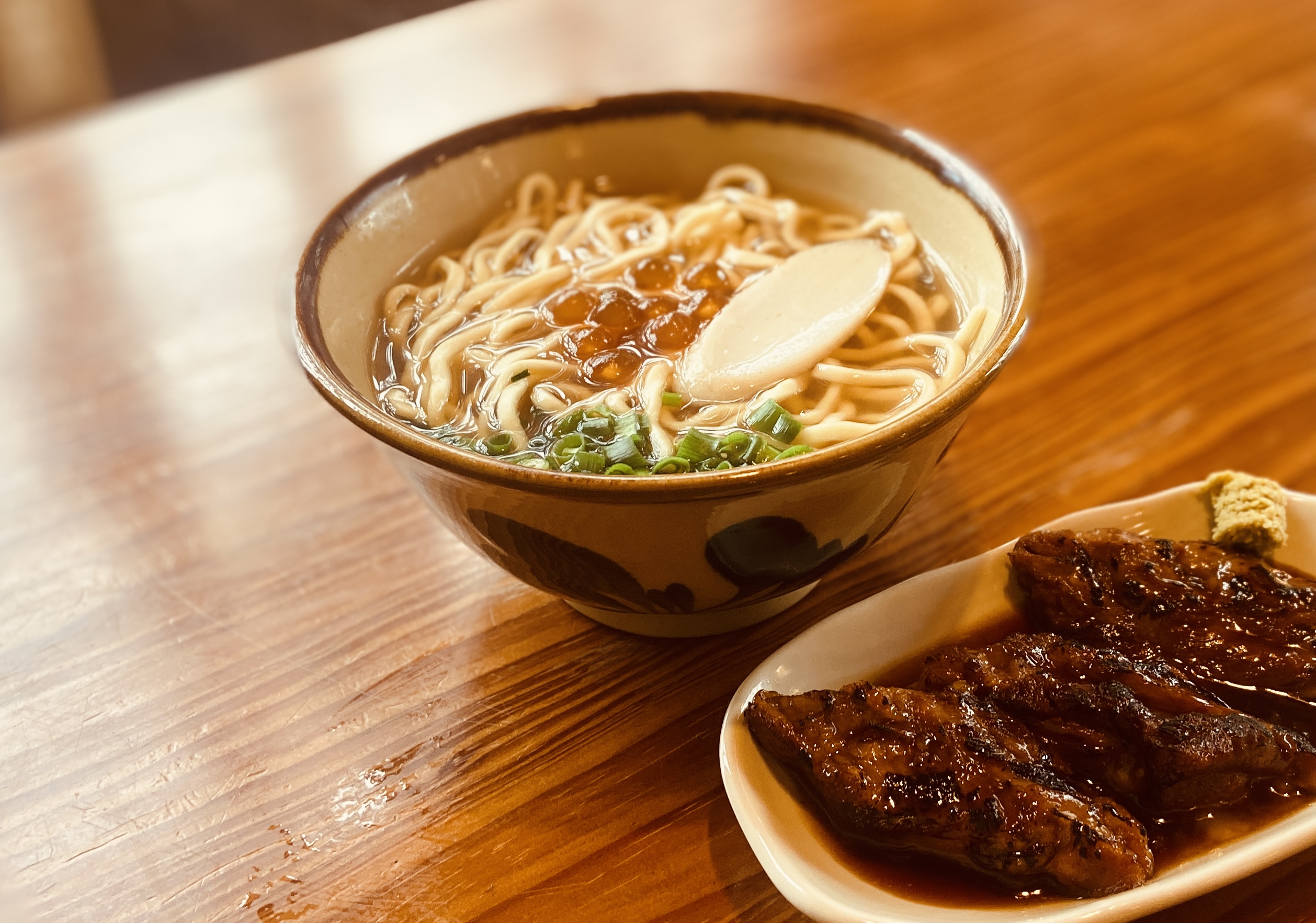 炙り軟骨ソーキそば