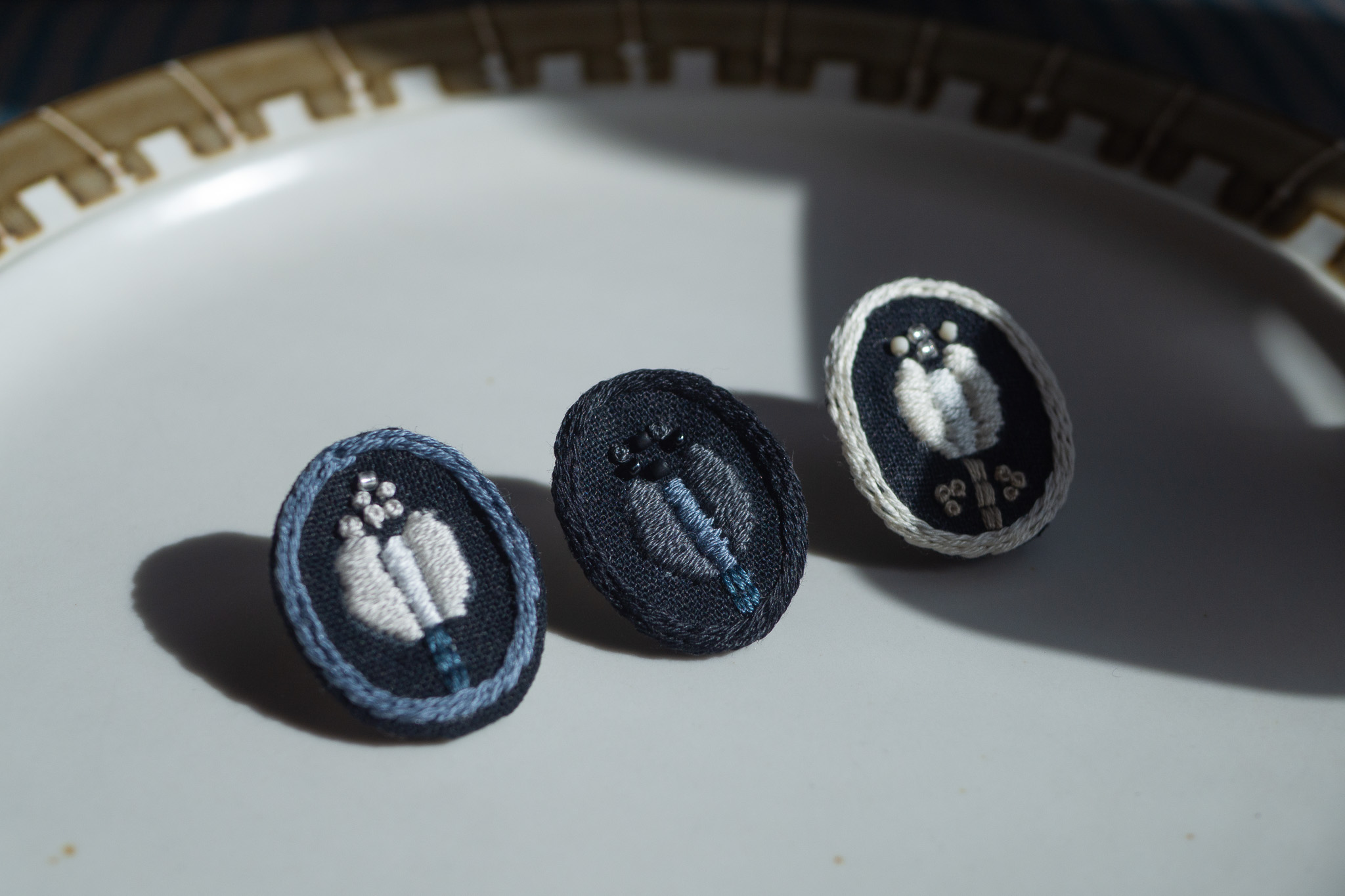 【新作追加のお知らせ】イヤリング3点を追加しました