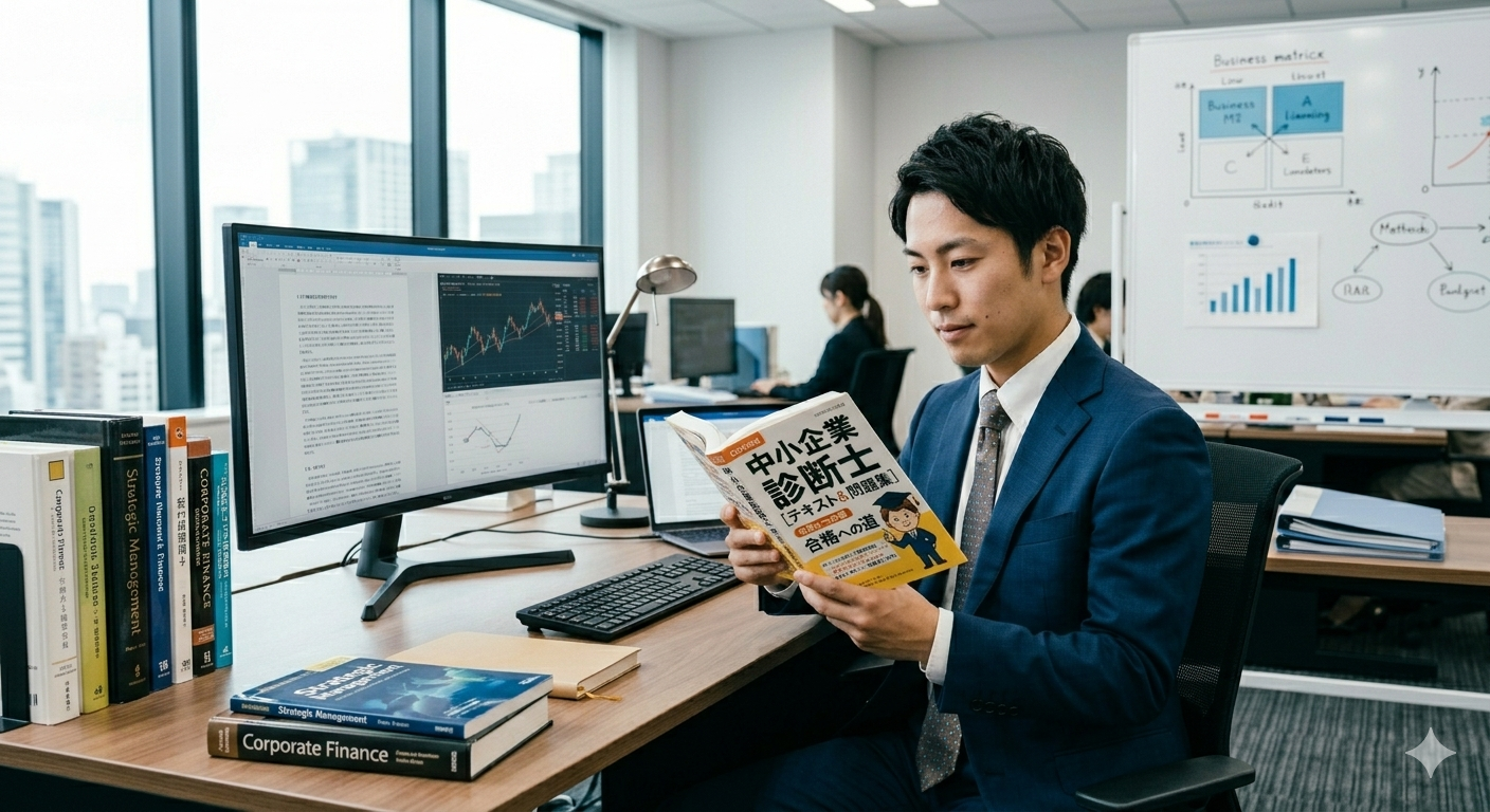 “すごい資格”だけど簡単じゃない。中小企業診断士のリアル