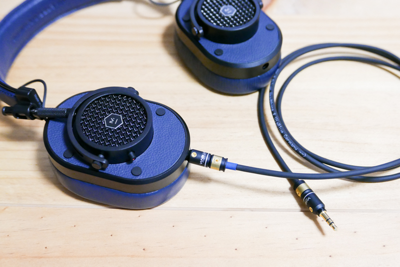 Master&Dynamic MH40・MH30などに　ALL　VIABLUEケーブル