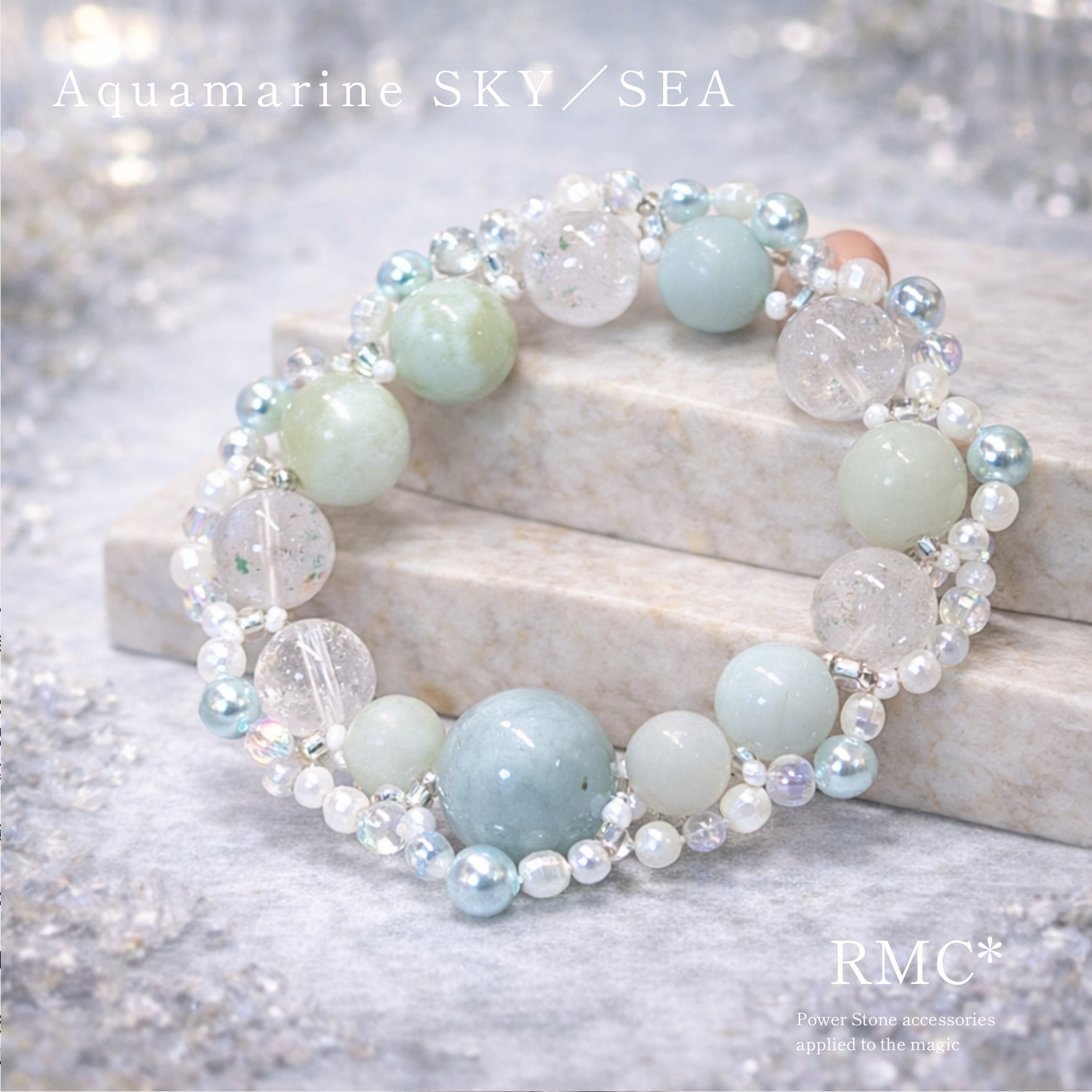 天然石ブレスレットのサイズの選び方