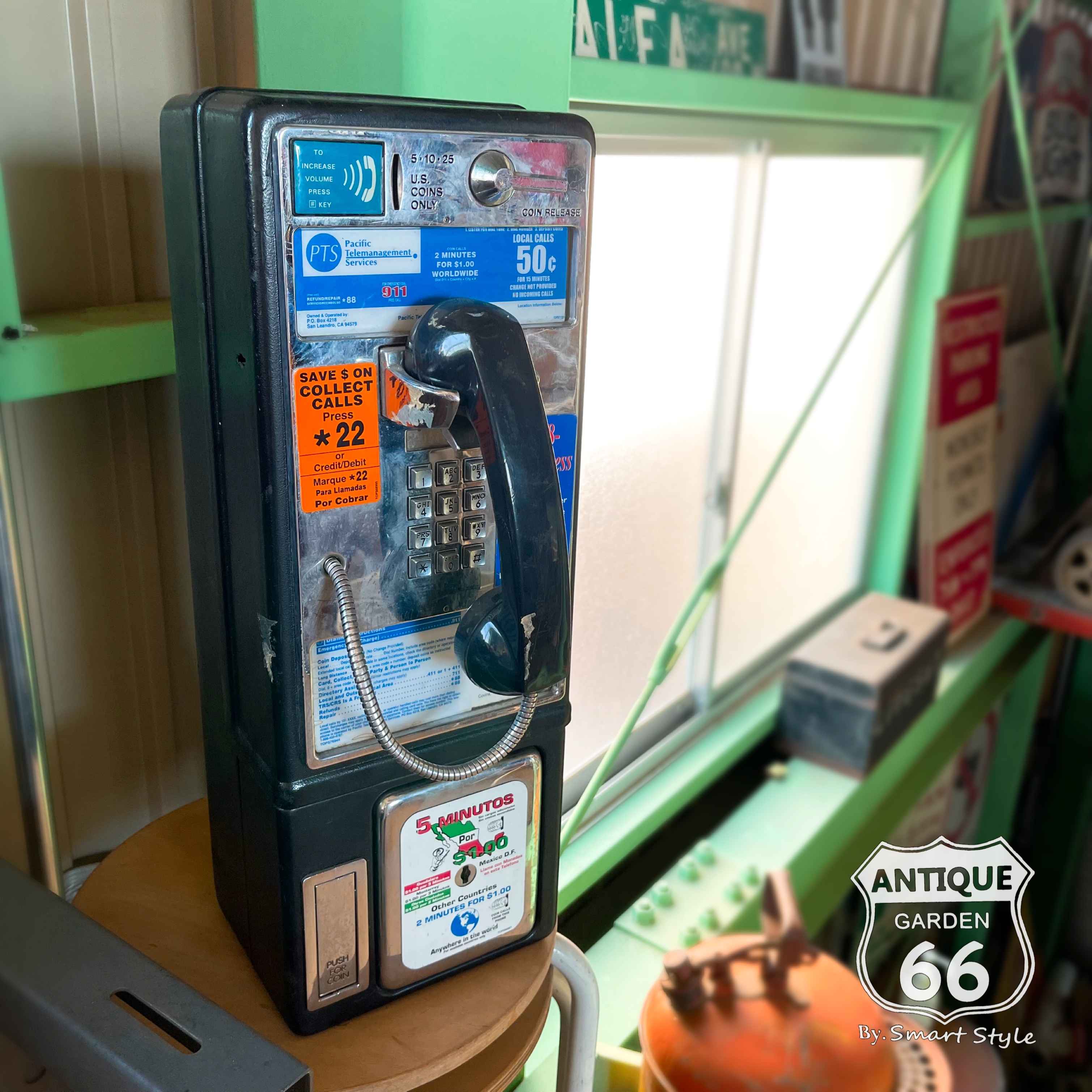 ⚫︎USAヴィンテージ公衆電話機