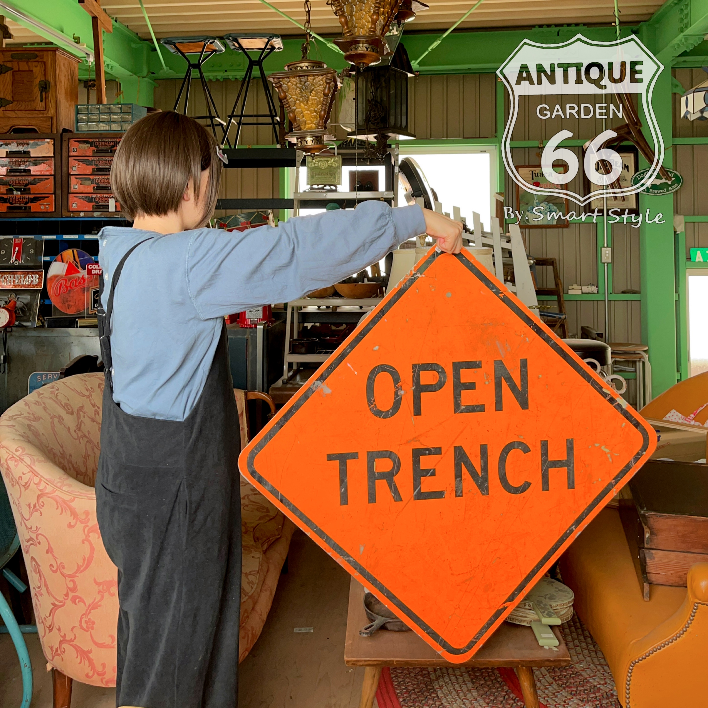⚫︎vtgロードサイン“OPEN TRENCH” ！
