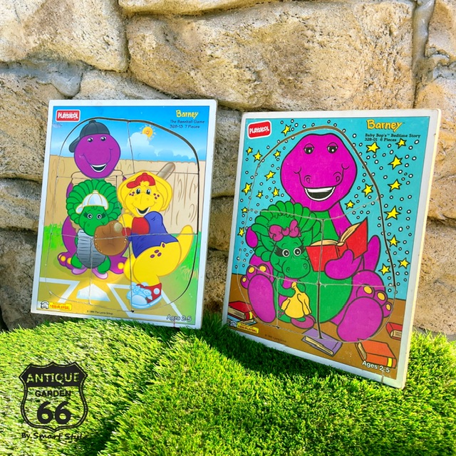 ⚫︎90s バーニーのウッドパズル