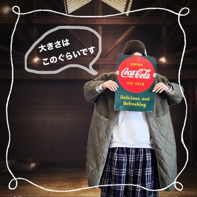 ⚫︎レトロなヴィンテージブリキ看板
