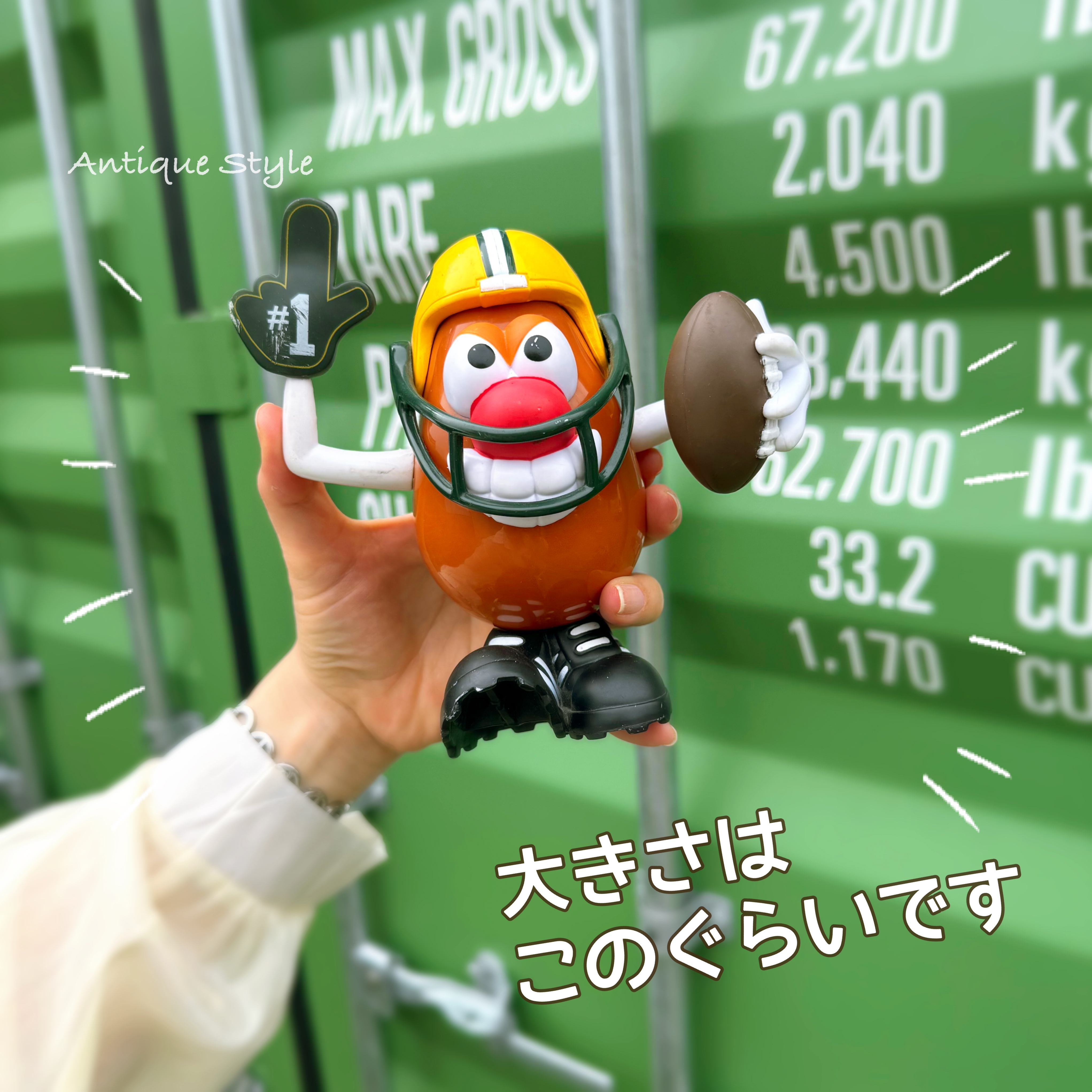 ⚫︎ミスターポテトヘッド×NFLフィギュア