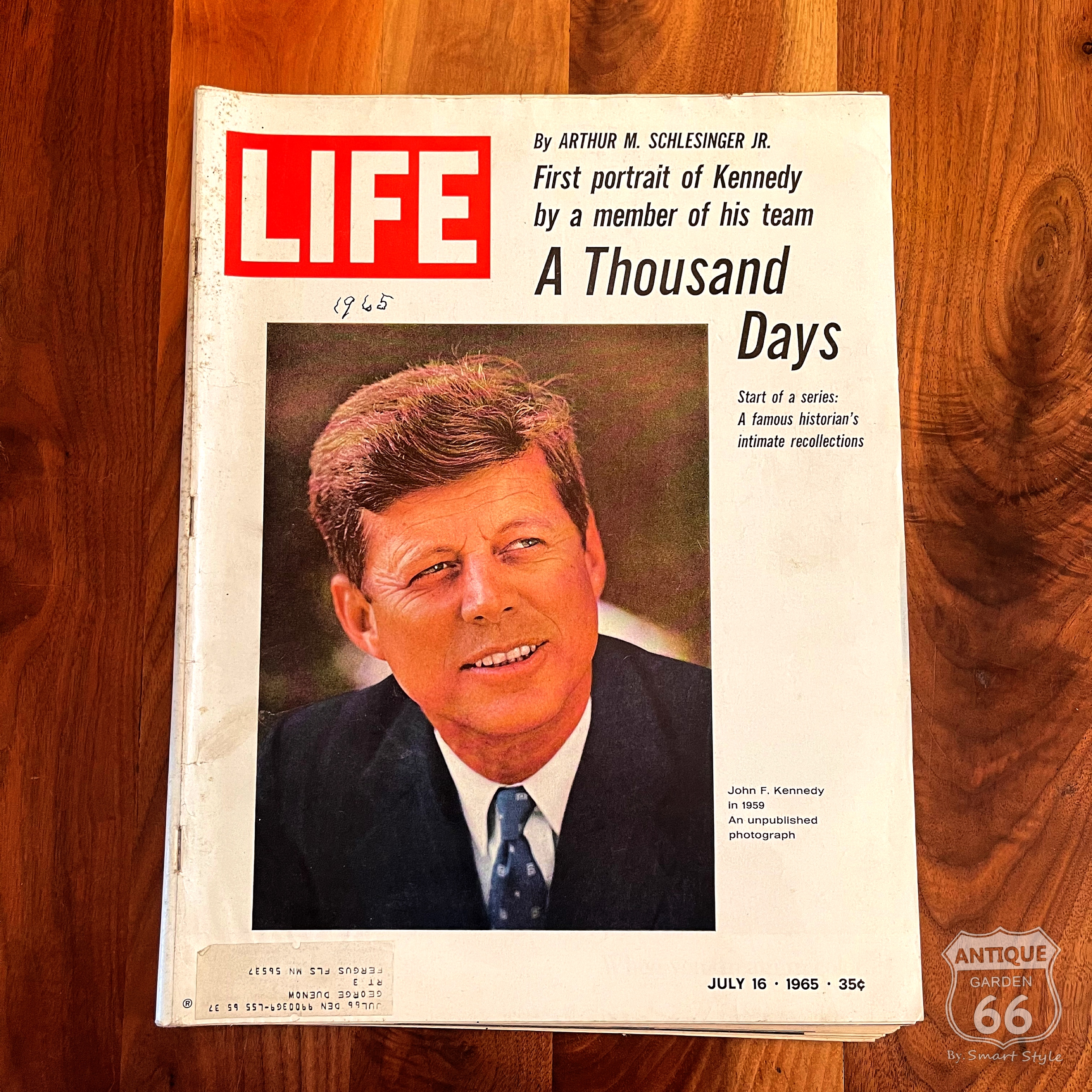 ⚫︎1965年LIFE誌/ケネディ大統領『1000日』