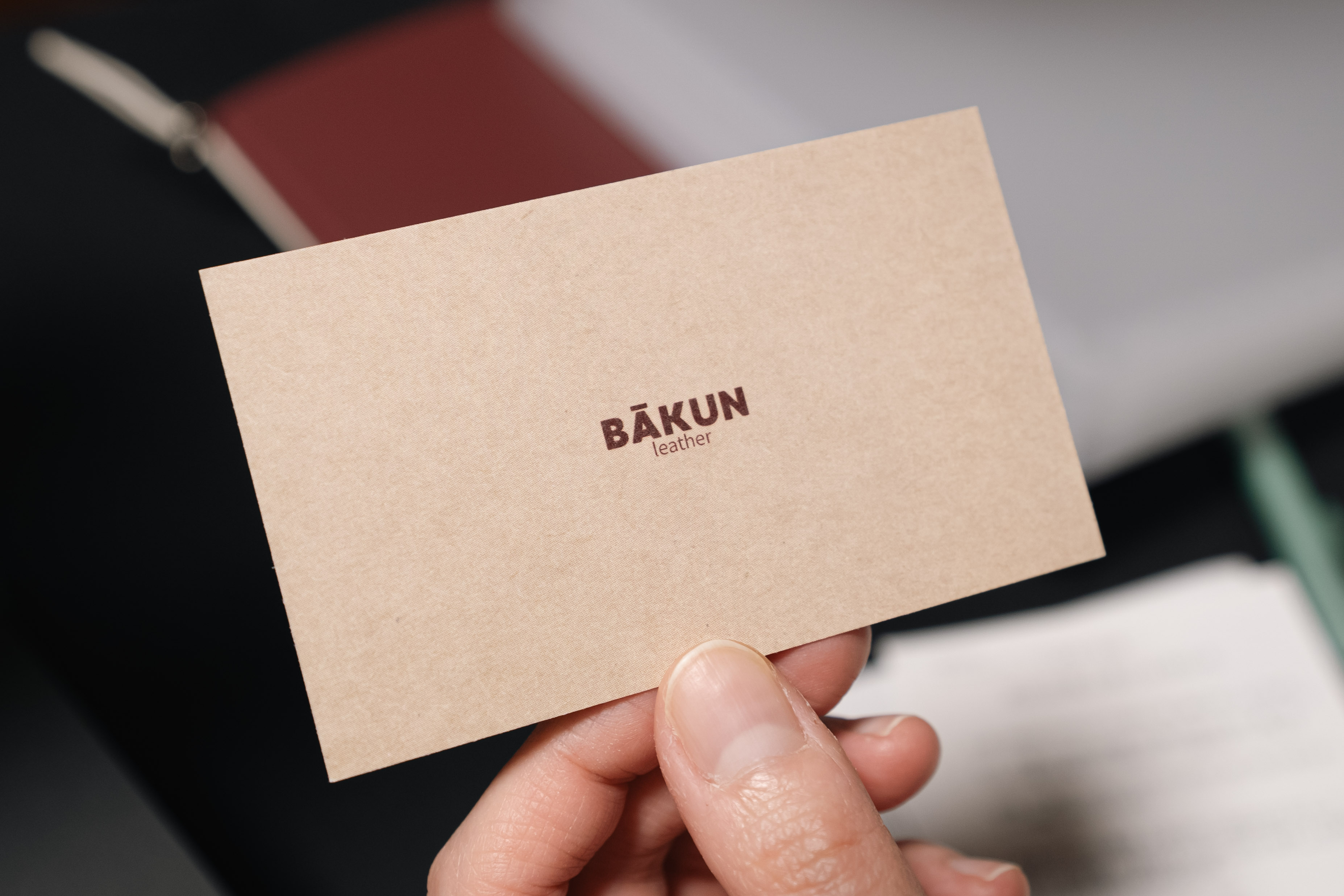 ショップカードが完成しました。