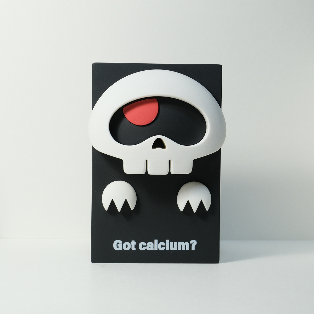 【感謝】Billy “Got calcium?” - Matte Black 販売終了