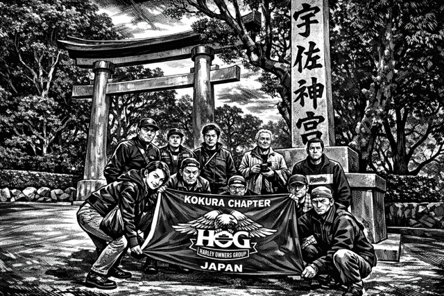 2月のゆるっとツーリングは宇佐神宮でした