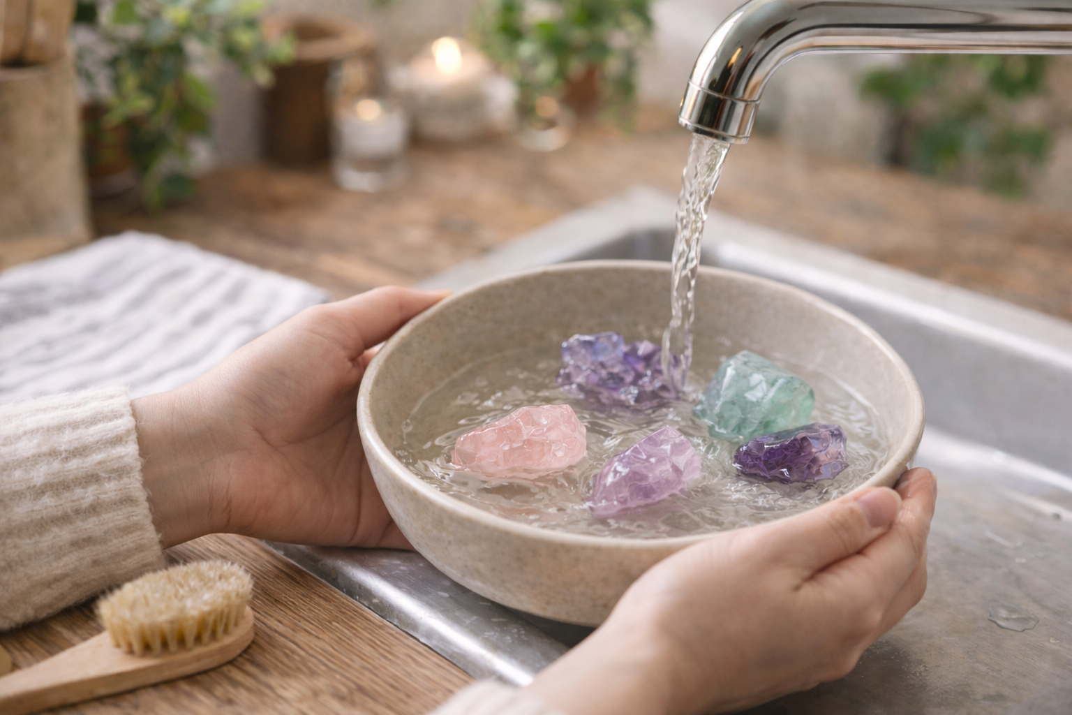 天然石の原石の手入れ方法｜水洗いしていい？保管のコツも解説