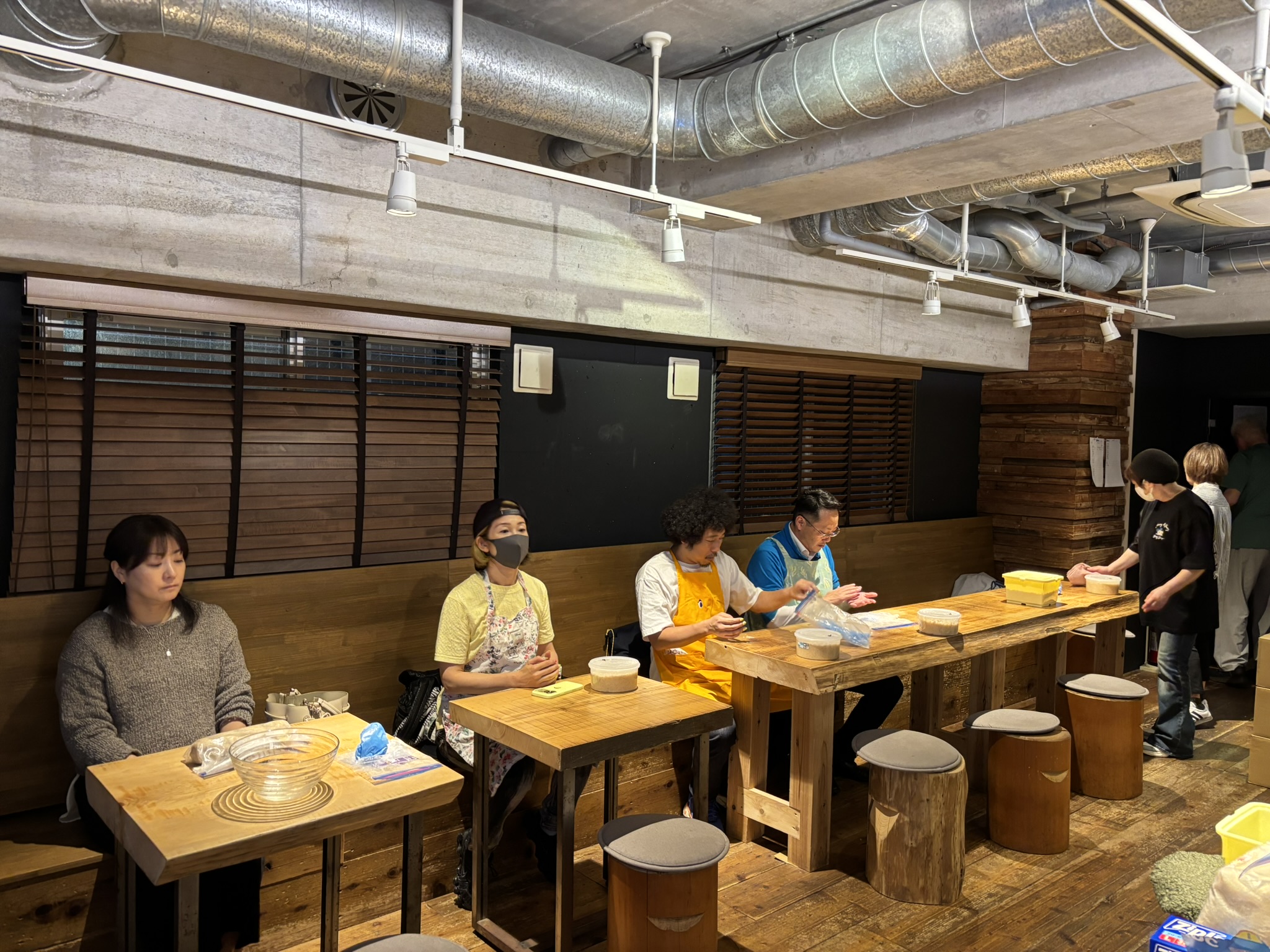 先日行われた【お味噌を造るイベント】