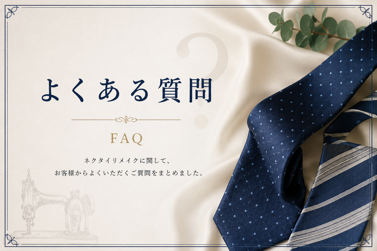 よくあるご質問（FAQ）