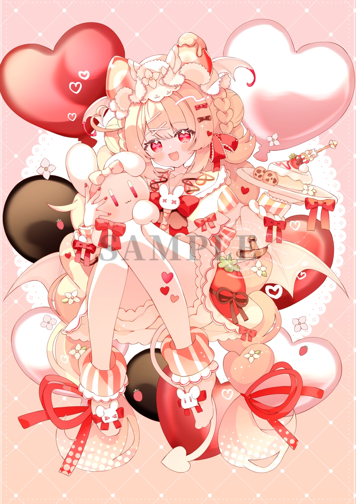 ギャラリー３｜配信サムネイルイラスト等