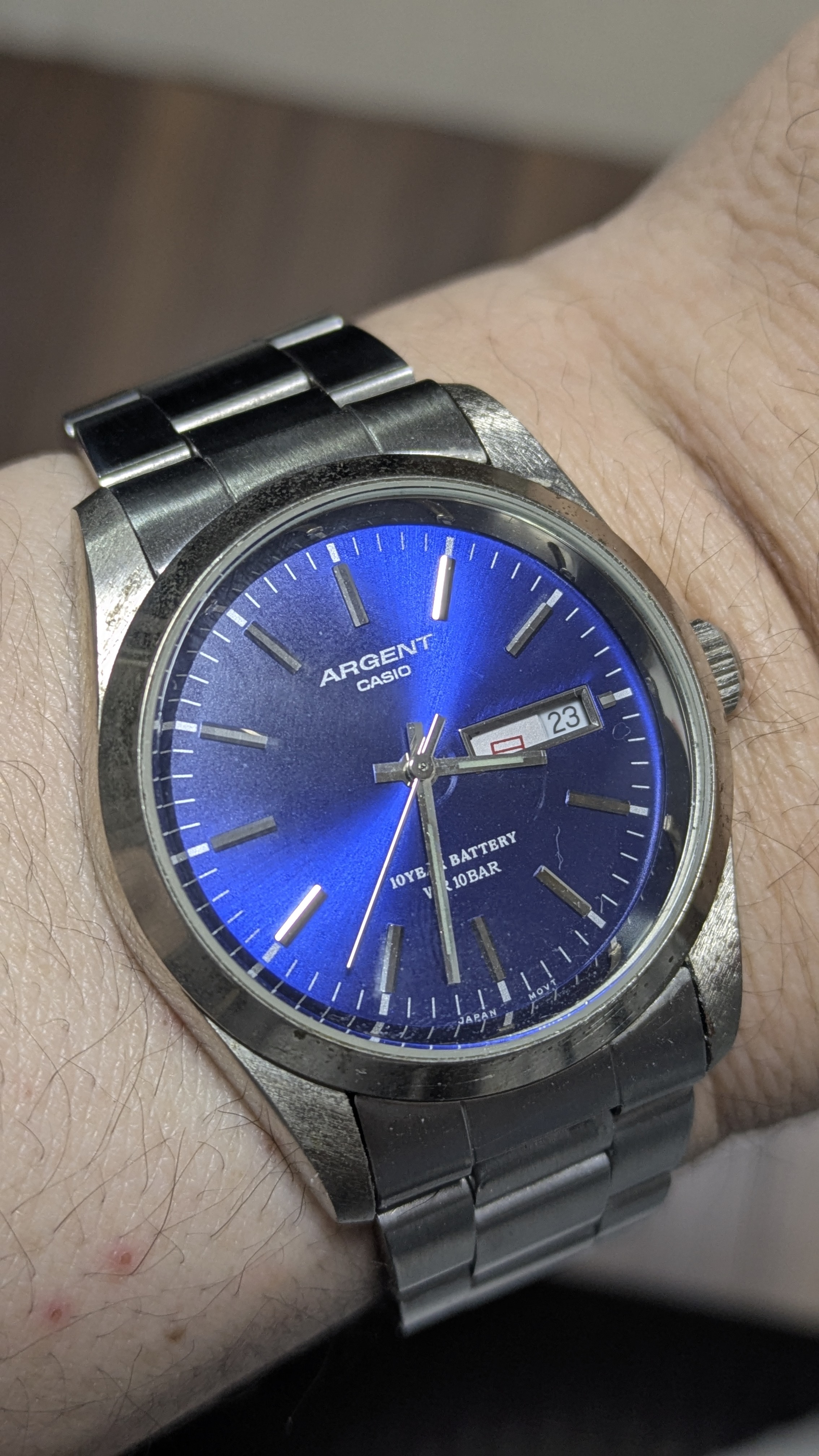 Casio ARG-114 ARGENT 再び！