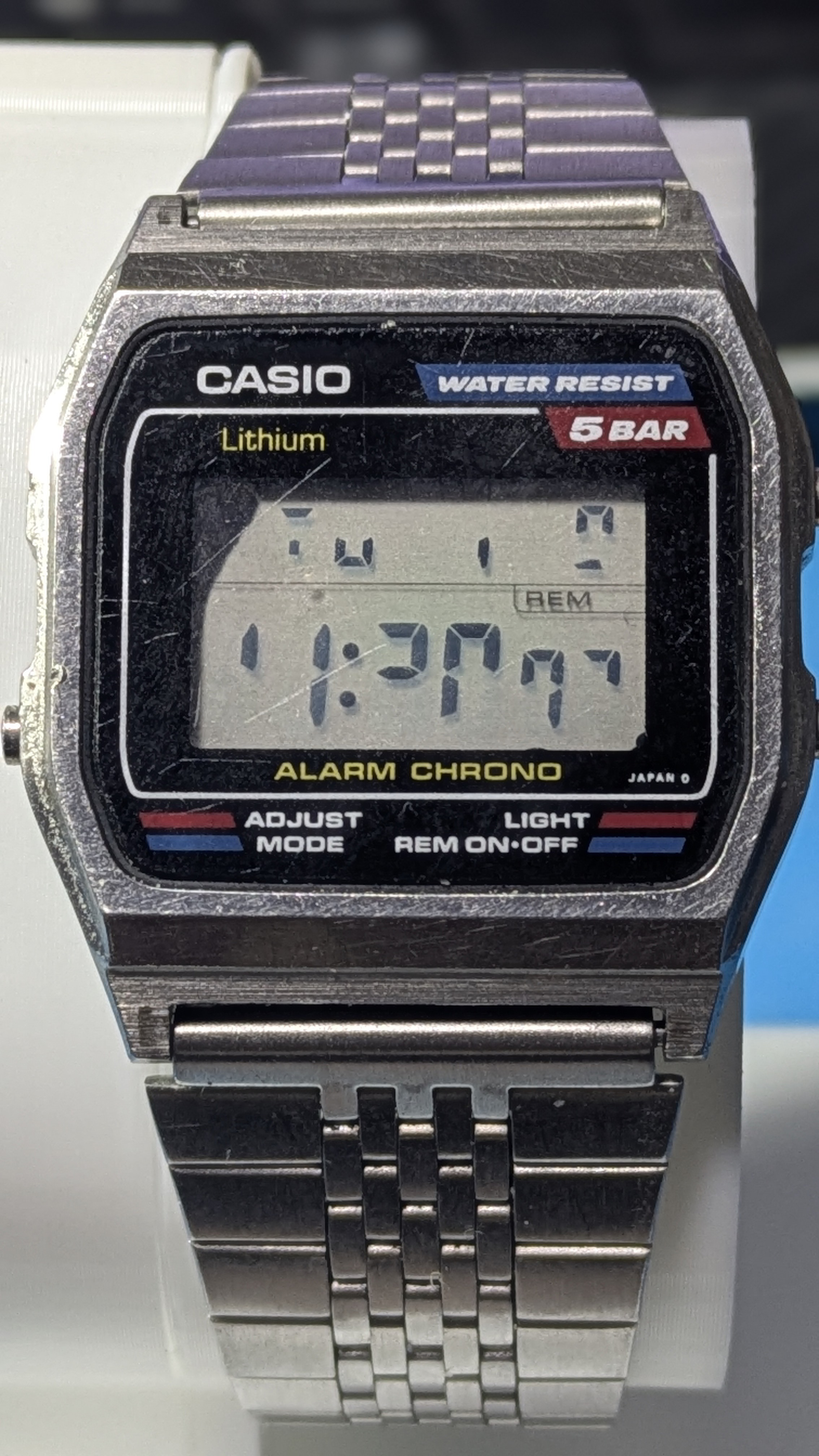 入荷記録：Casio W-38（1980s）