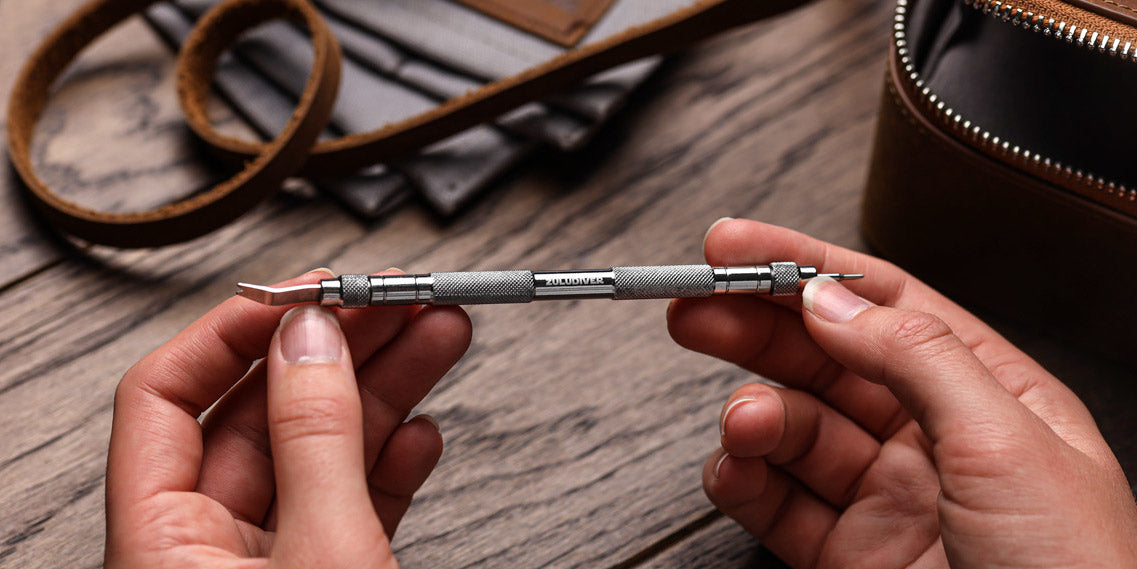 メタルバンドの交換と調整の方法