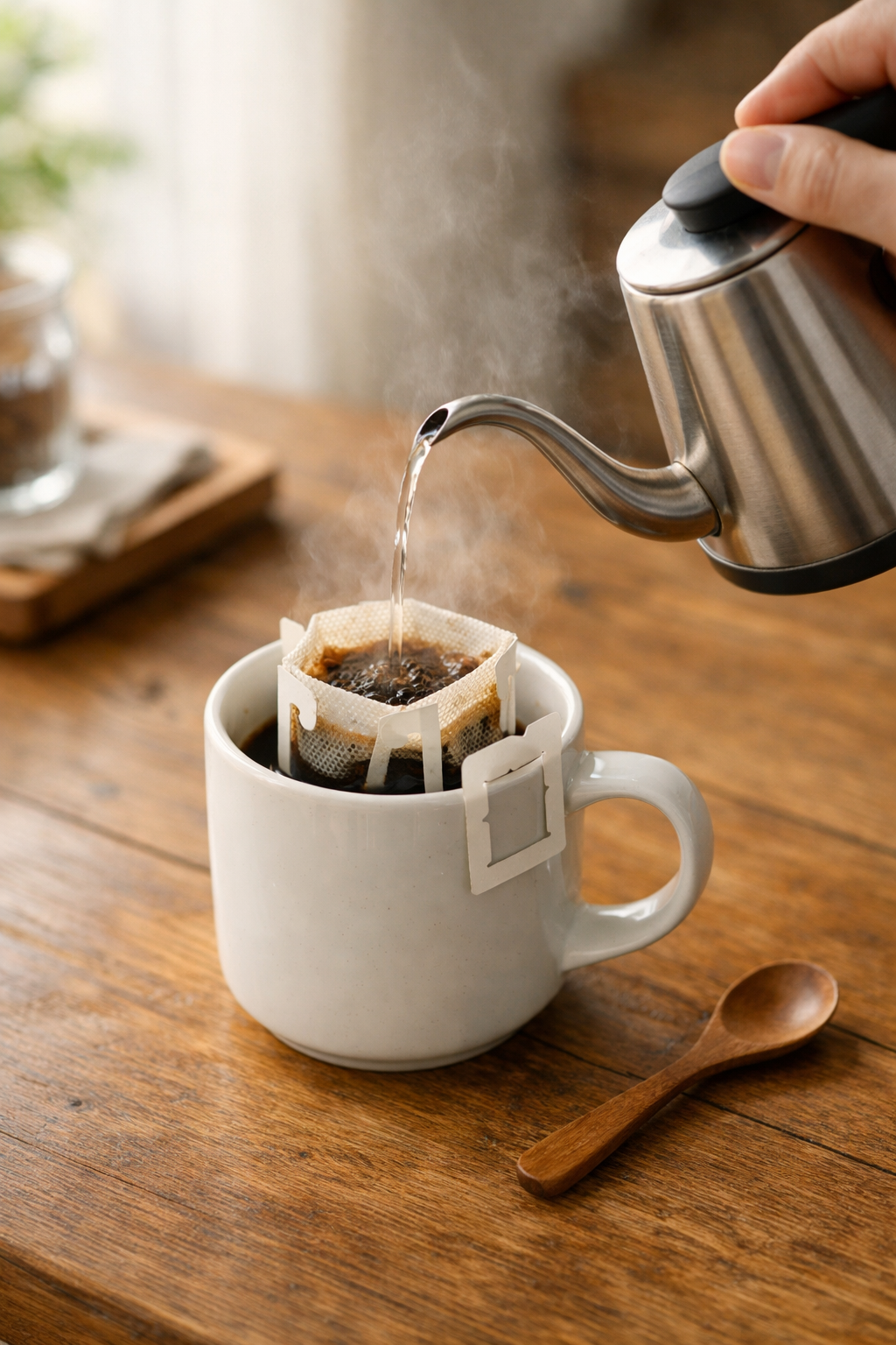 ドリップパックを、もっとおいしく楽しむために