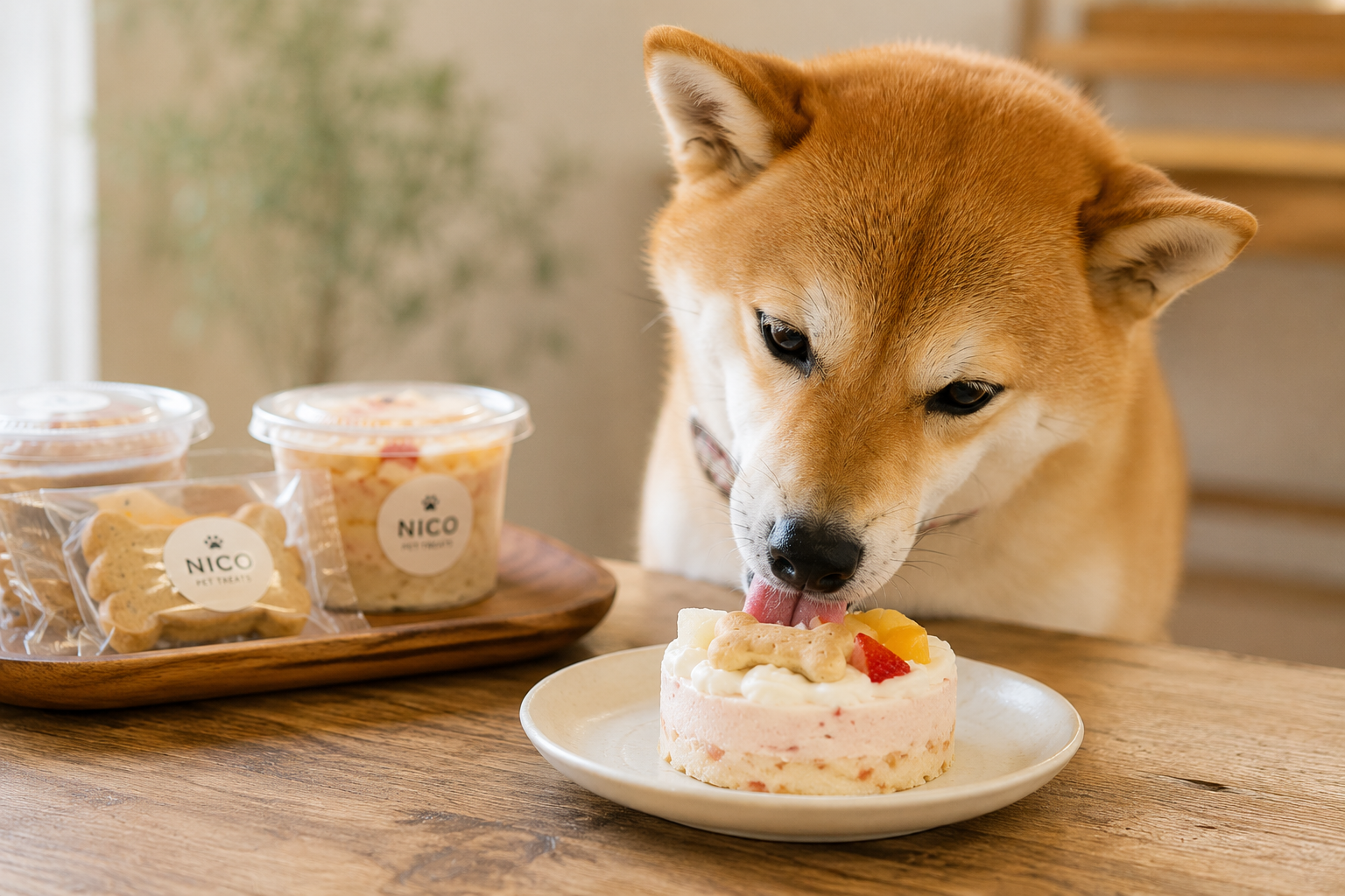 愛犬に、ちょっと特別なご褒美を。