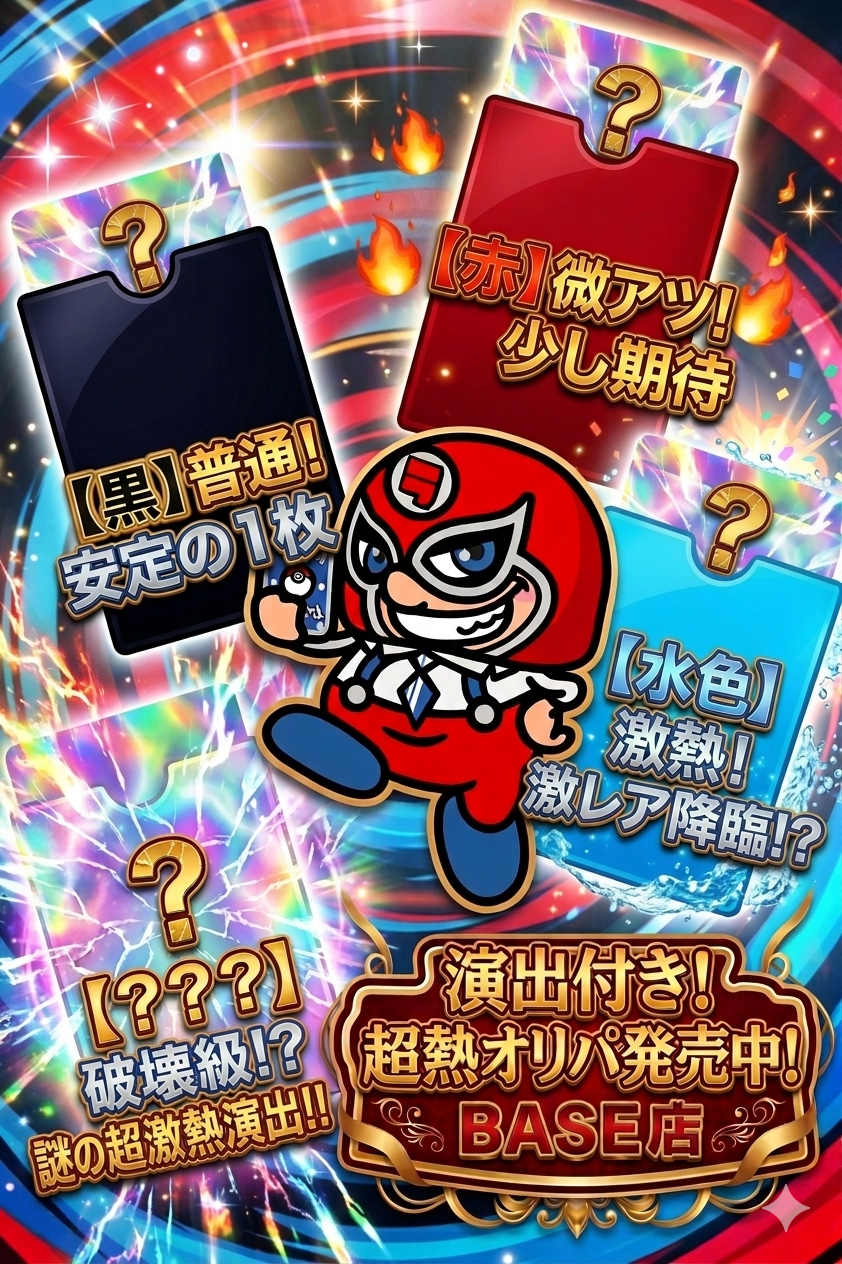 演出付きオリパに関して