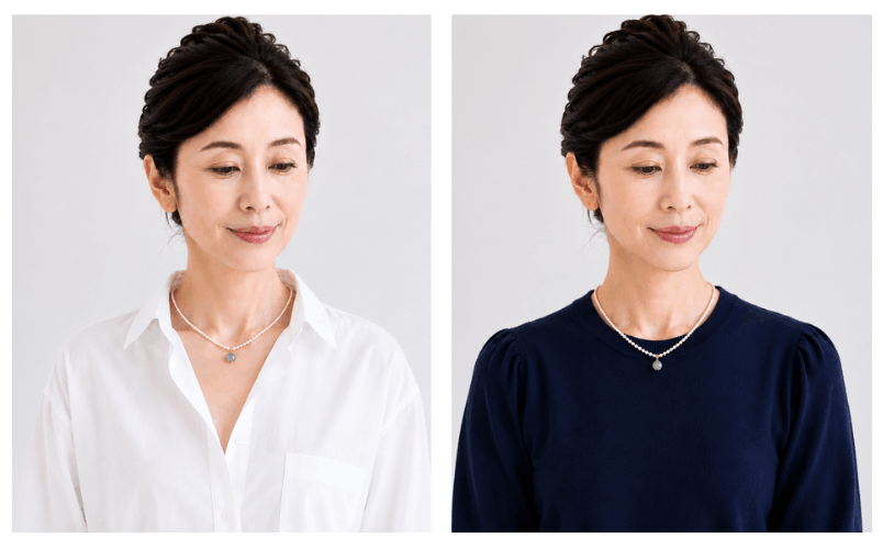 翡翠と淡水パールを組み合わせた理由