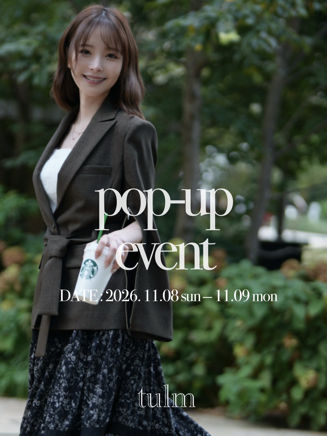 【tulm POP-UP EVENT 開催のお知らせ】